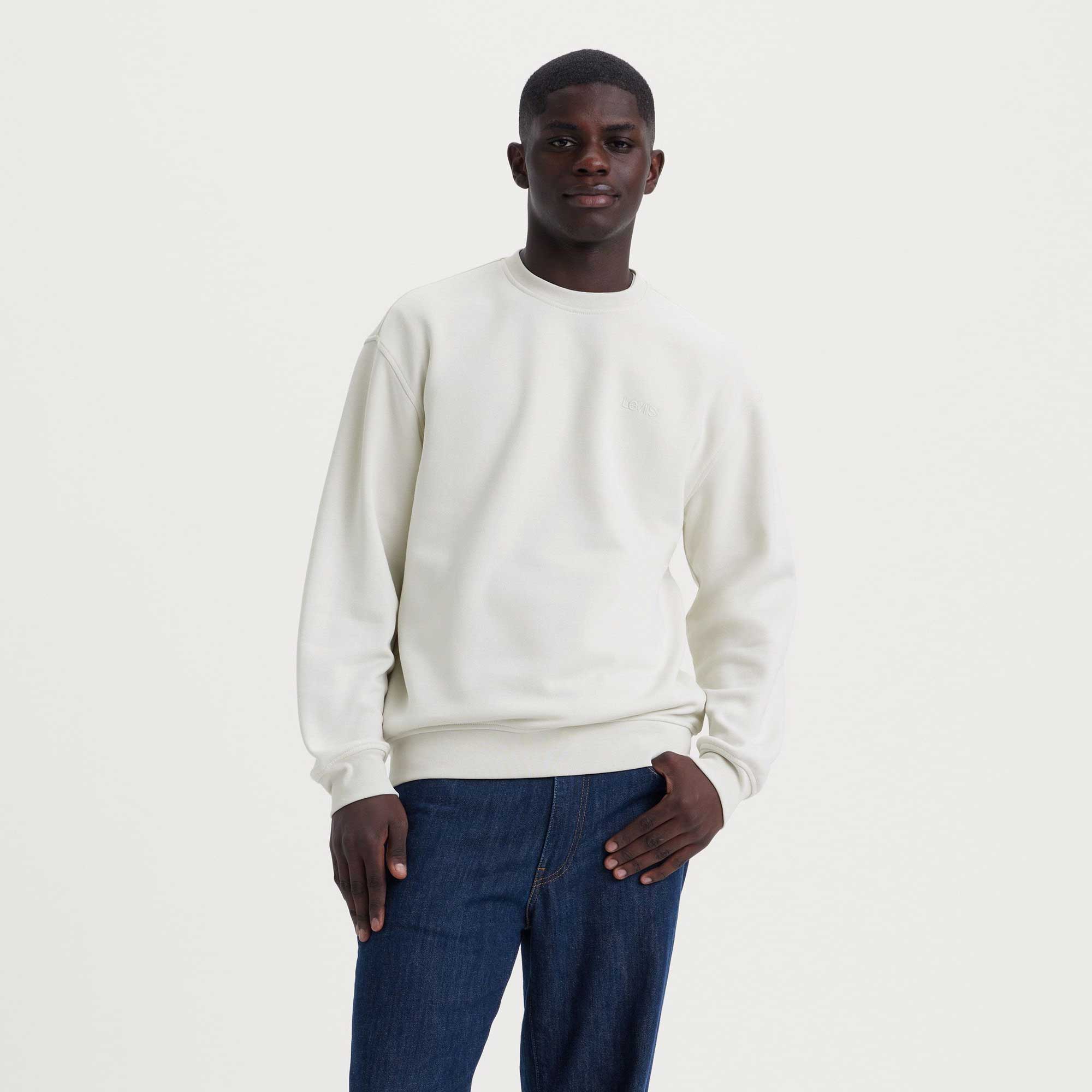 Levi's Sweats Crew, white onyx