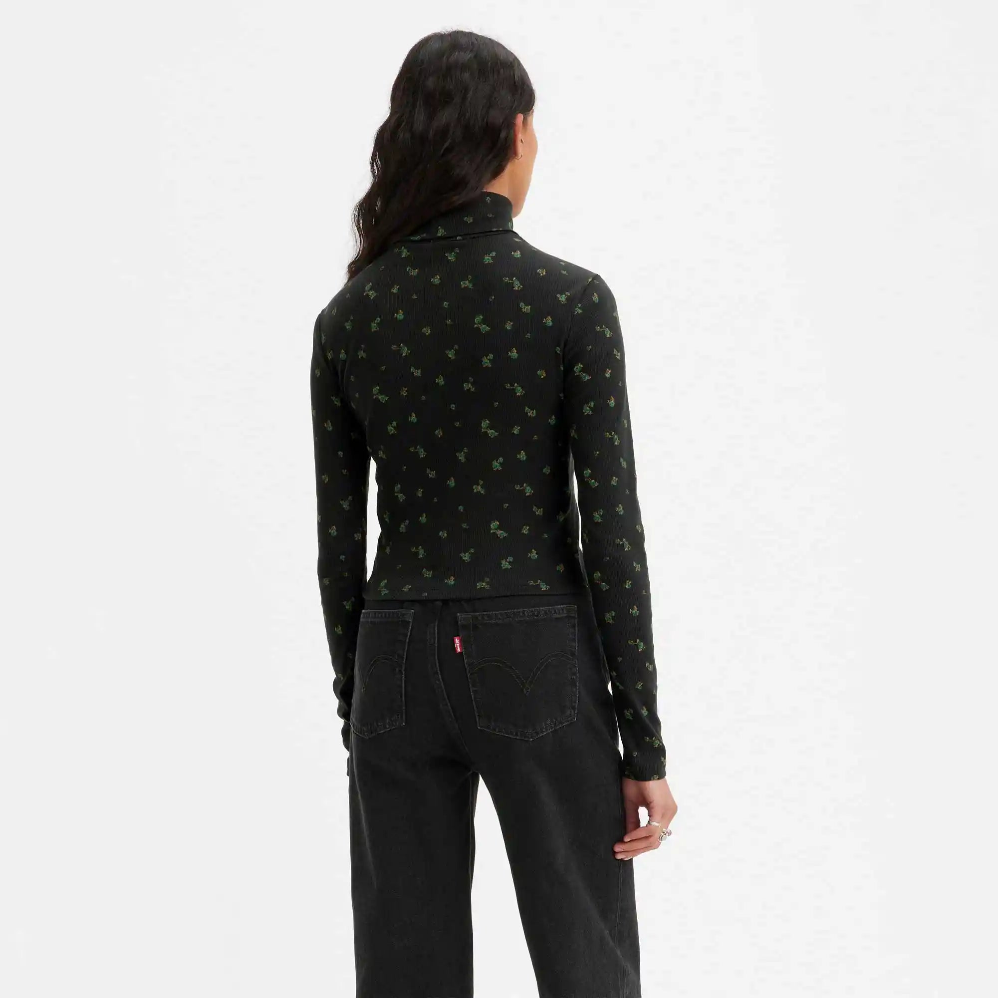 Levi's Womens Moon Rib Turtleneck — available at Norwood