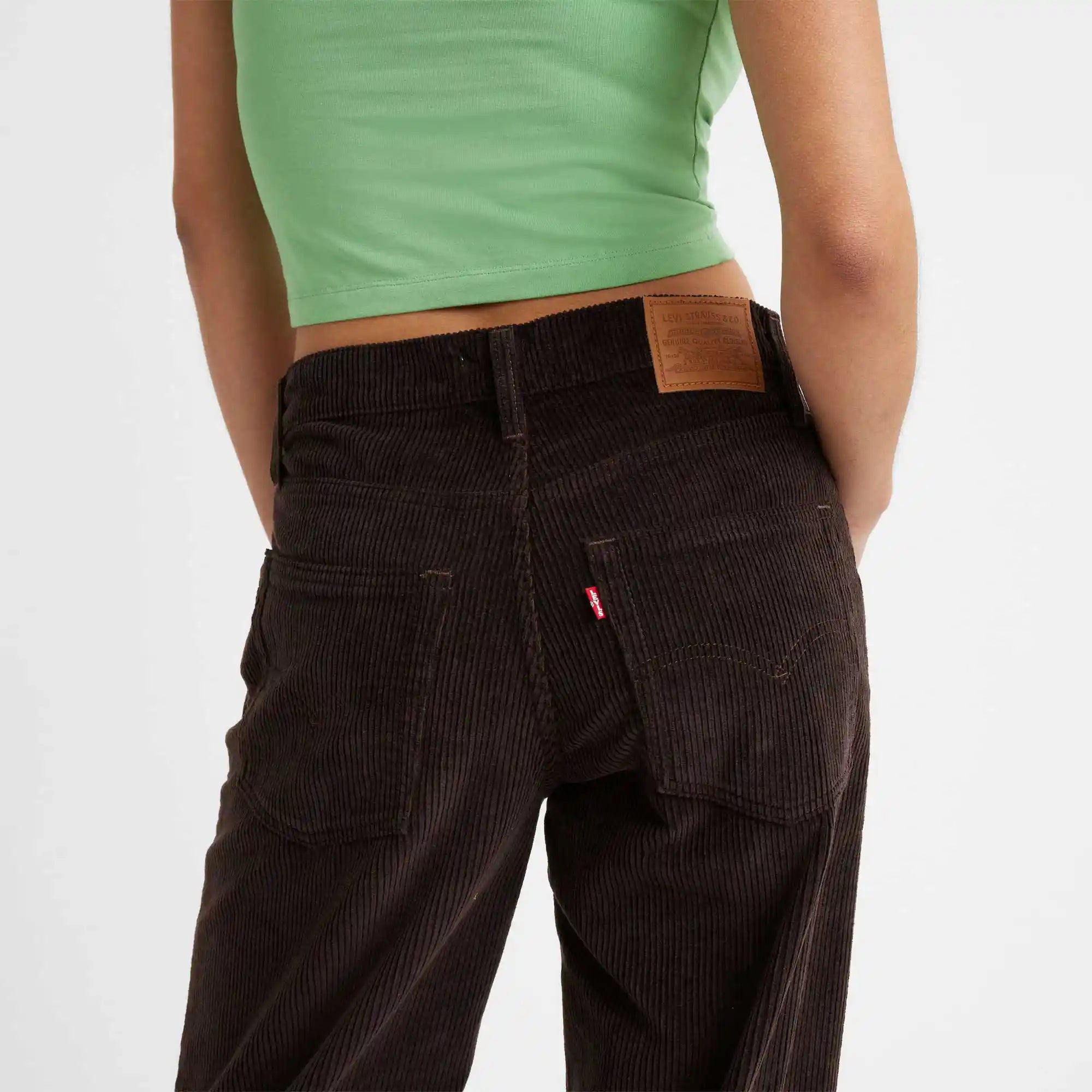 Levi's Womens Baggy Dad, mole — available at Norwood