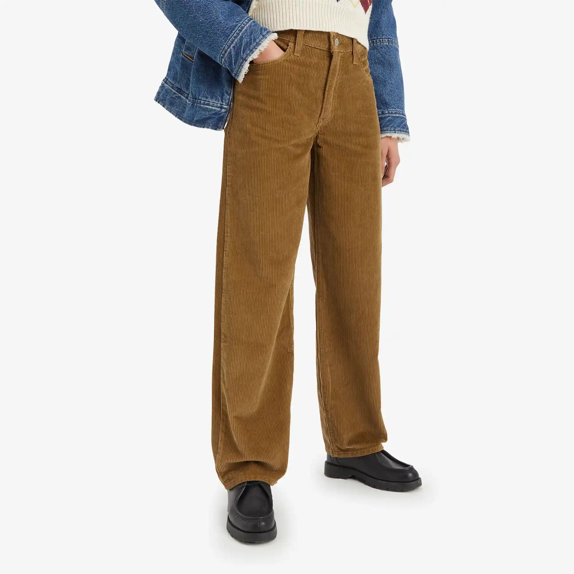 Levi's Womens Baggy Dad, ermine — available at Norwood