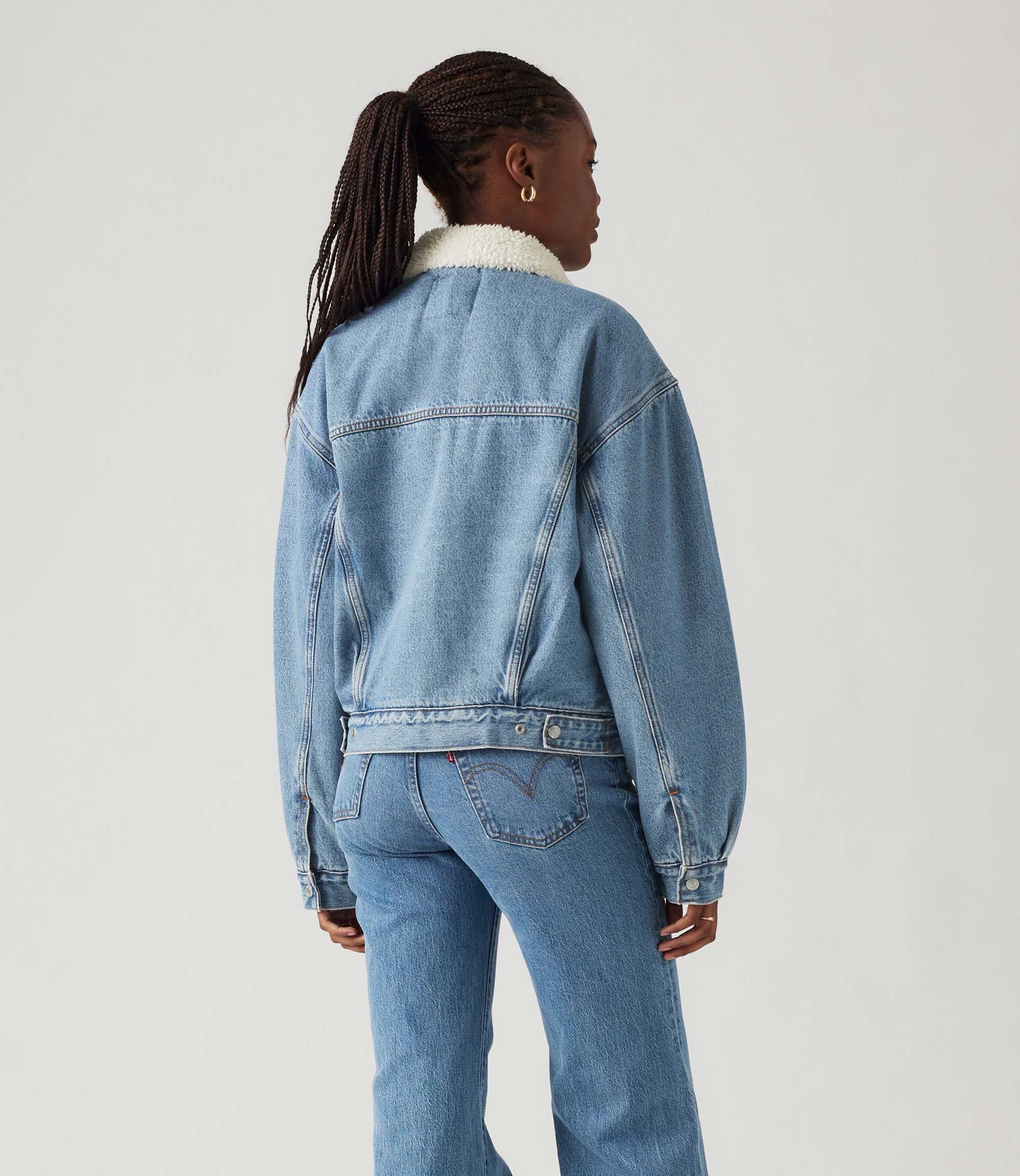 Levi's Womens 90'S Sherpa Trucker Jacket, inner adventurer — available at Norwood