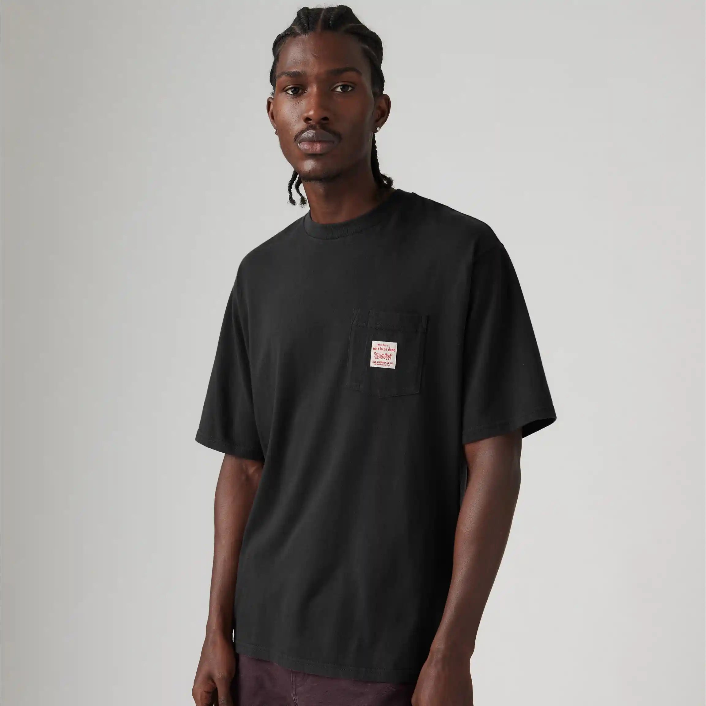 Levi's Workwear Tee, meteorite — available at Norwood