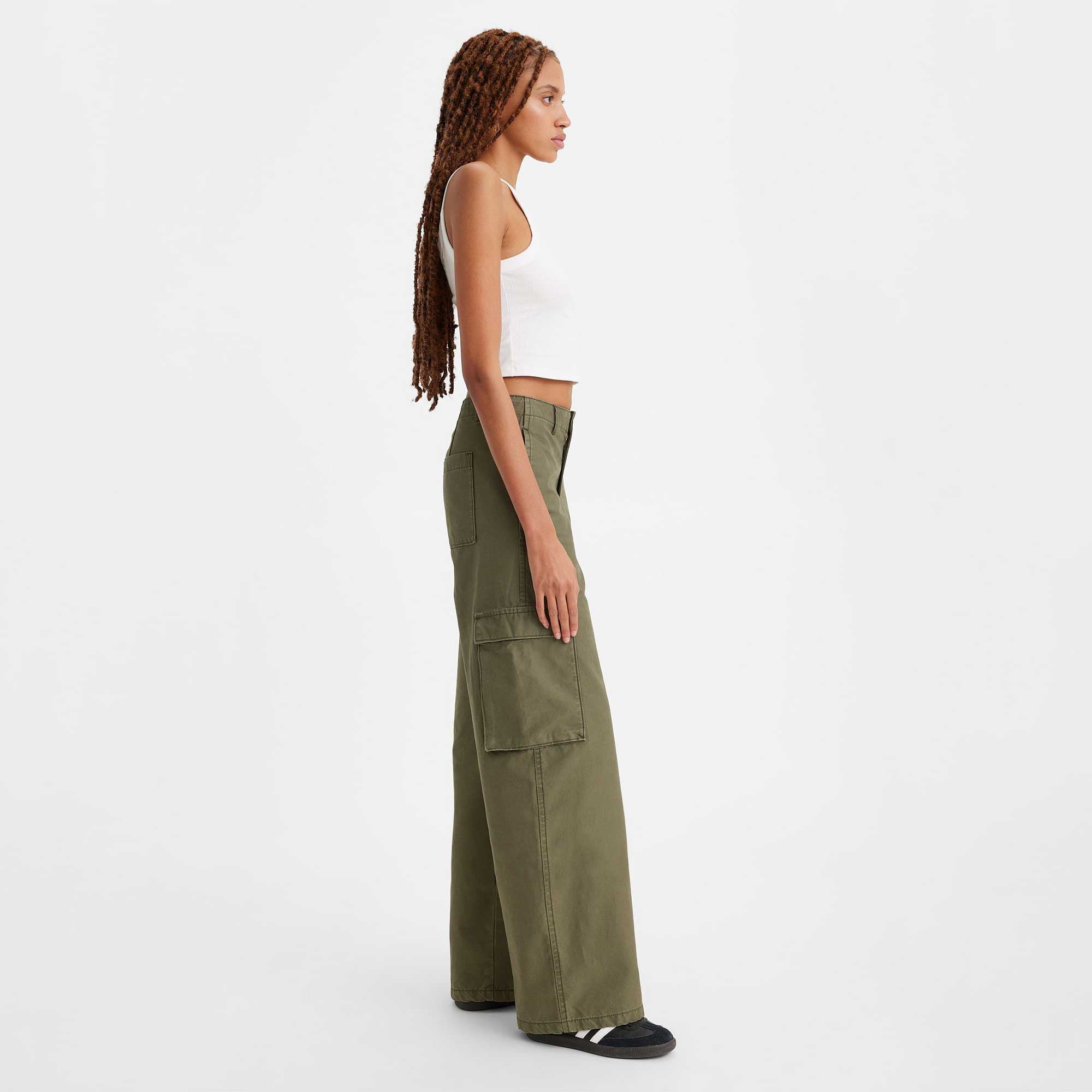 Levi's Womens Baggy Cargo Pant — available at Norwood