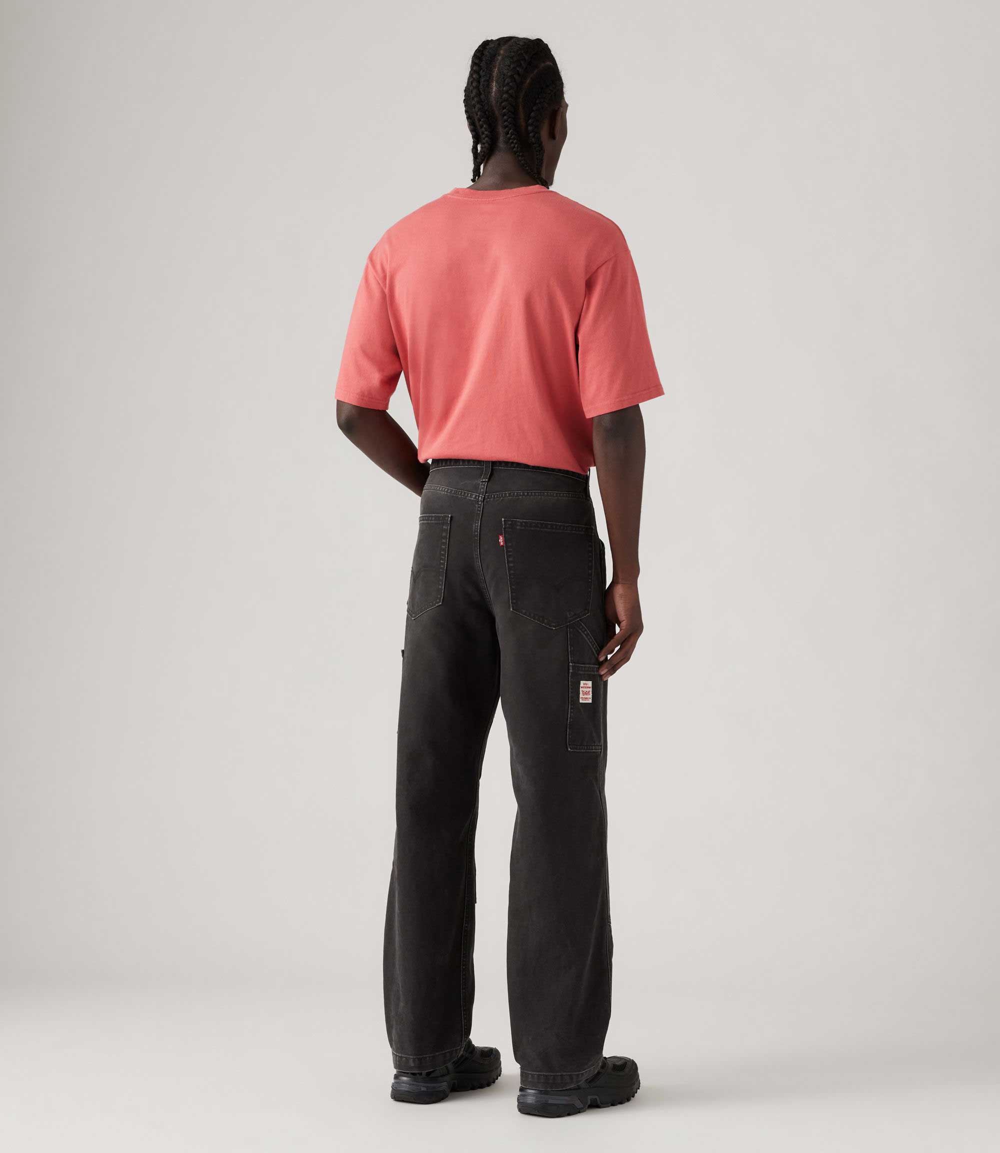 Levi's 568 Loose Straight Double Knee Pant, darkest night meteorite — available at Norwood
