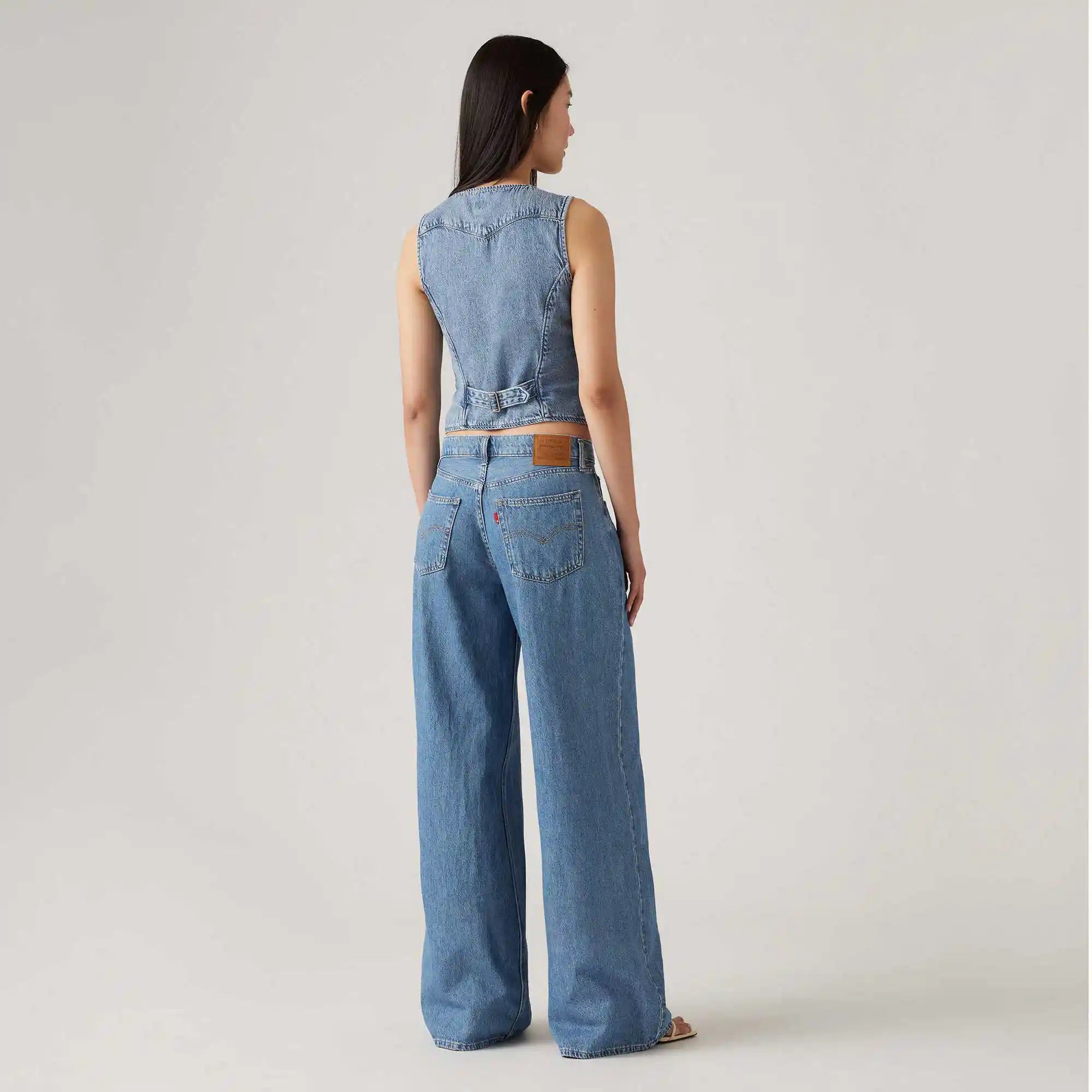 Levi's Womens Jaylah Vest, leave it better orbit heather — available at Norwood