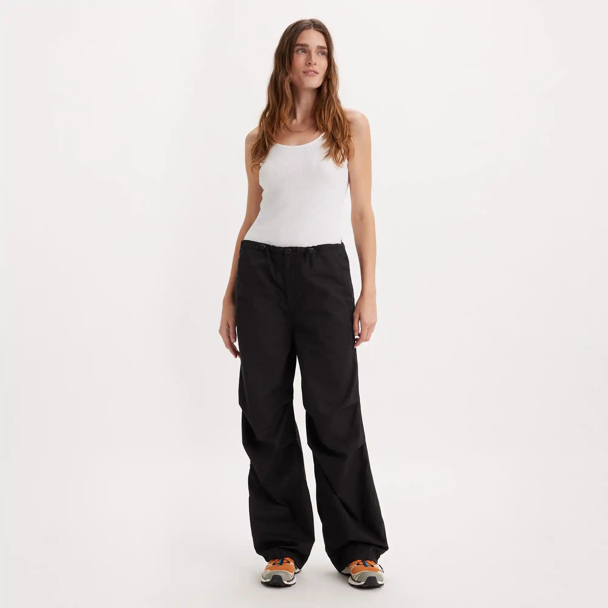 Levi's Womens Parachute Pant, meteorite
