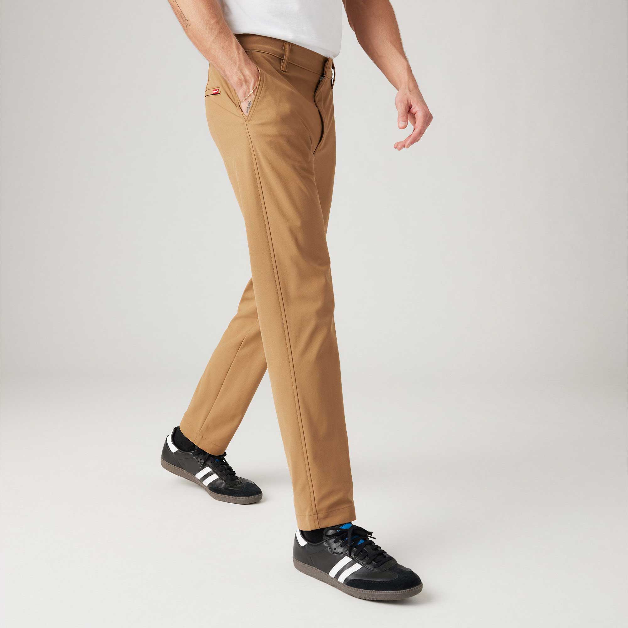 Levi's XX Chino Standard Tech Pants, brown walnut — available at Norwood