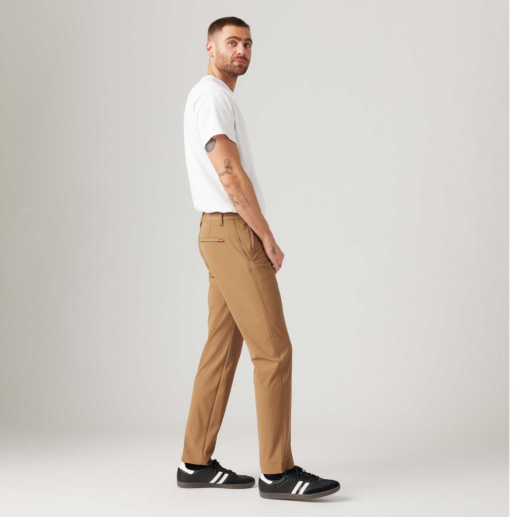 Levi's XX Chino Standard Tech Pants, brown walnut — available at Norwood