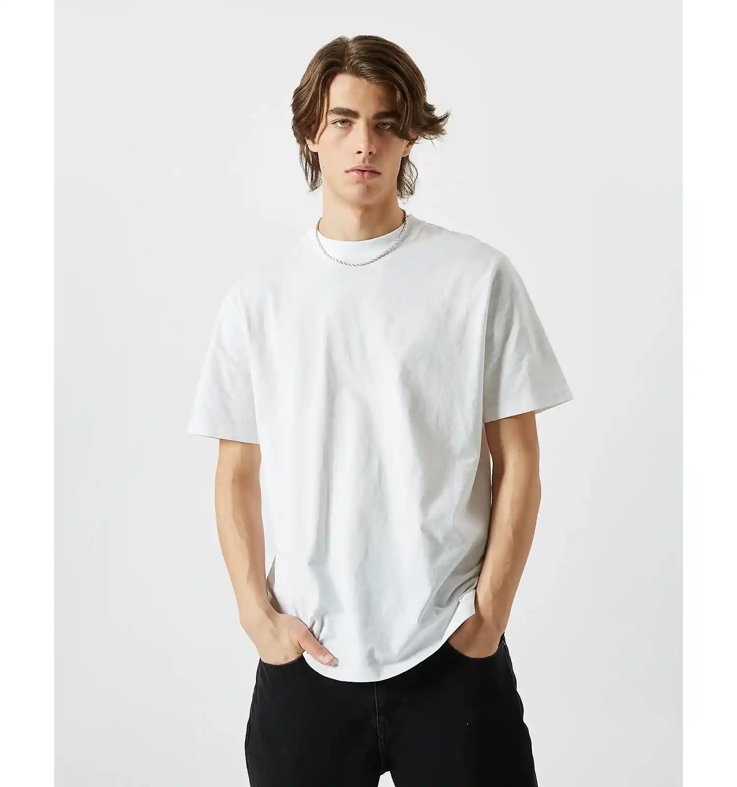 Minimum Aarhus Short Sleeved T-Shirt, white — available at Norwood