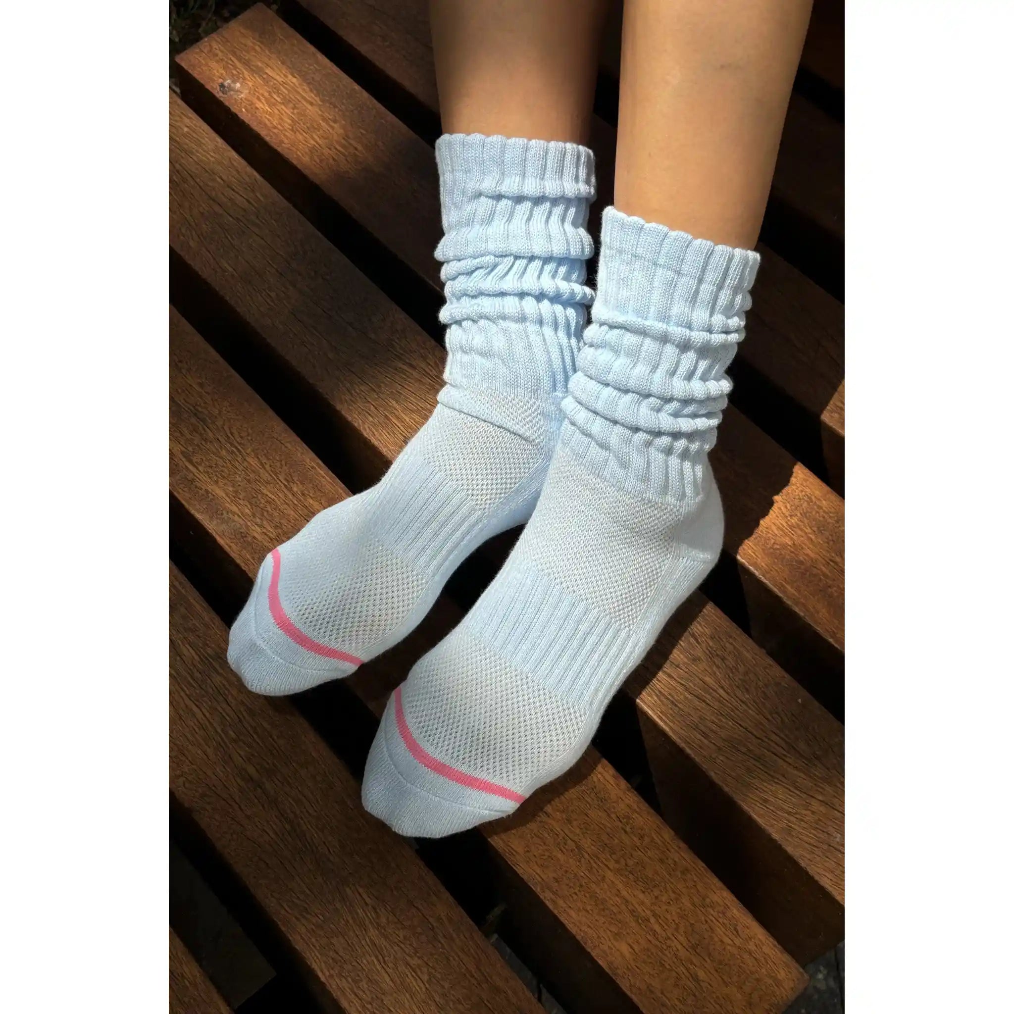 Le Bon Shoppe Ballet Socks, baby blue
