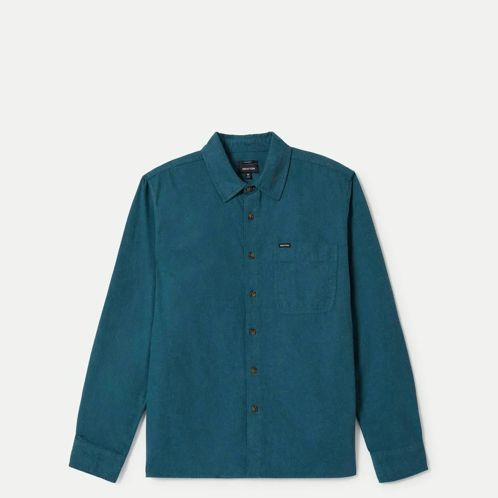 Brixton Hasting Kapok Flannel Shirt, heather aquatic