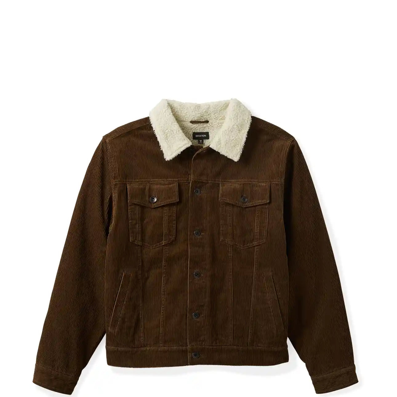 Brixton Cable Lined Trucker Jacket, pinecone brown