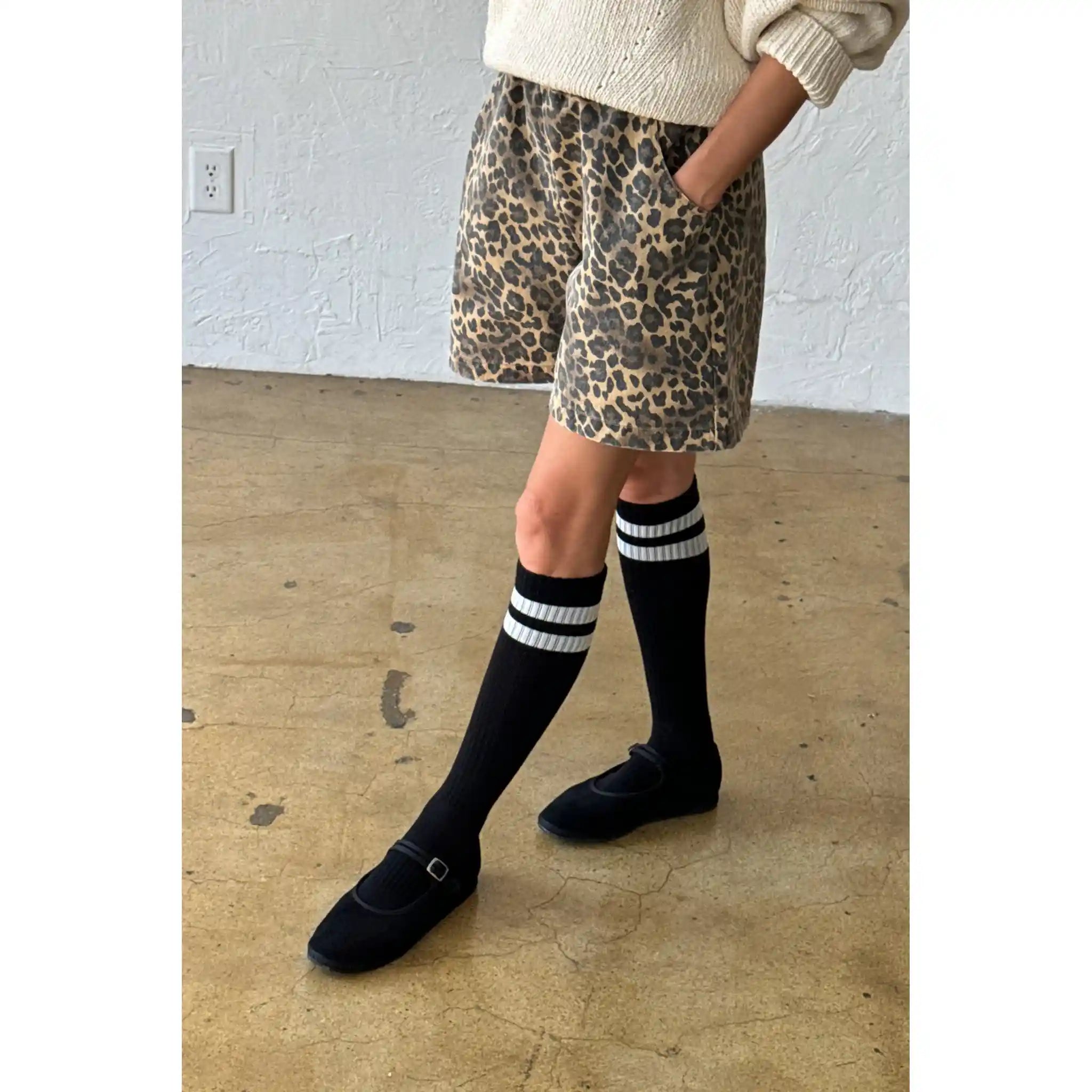 Le Bon Shoppe Womens City Shorts, leopard