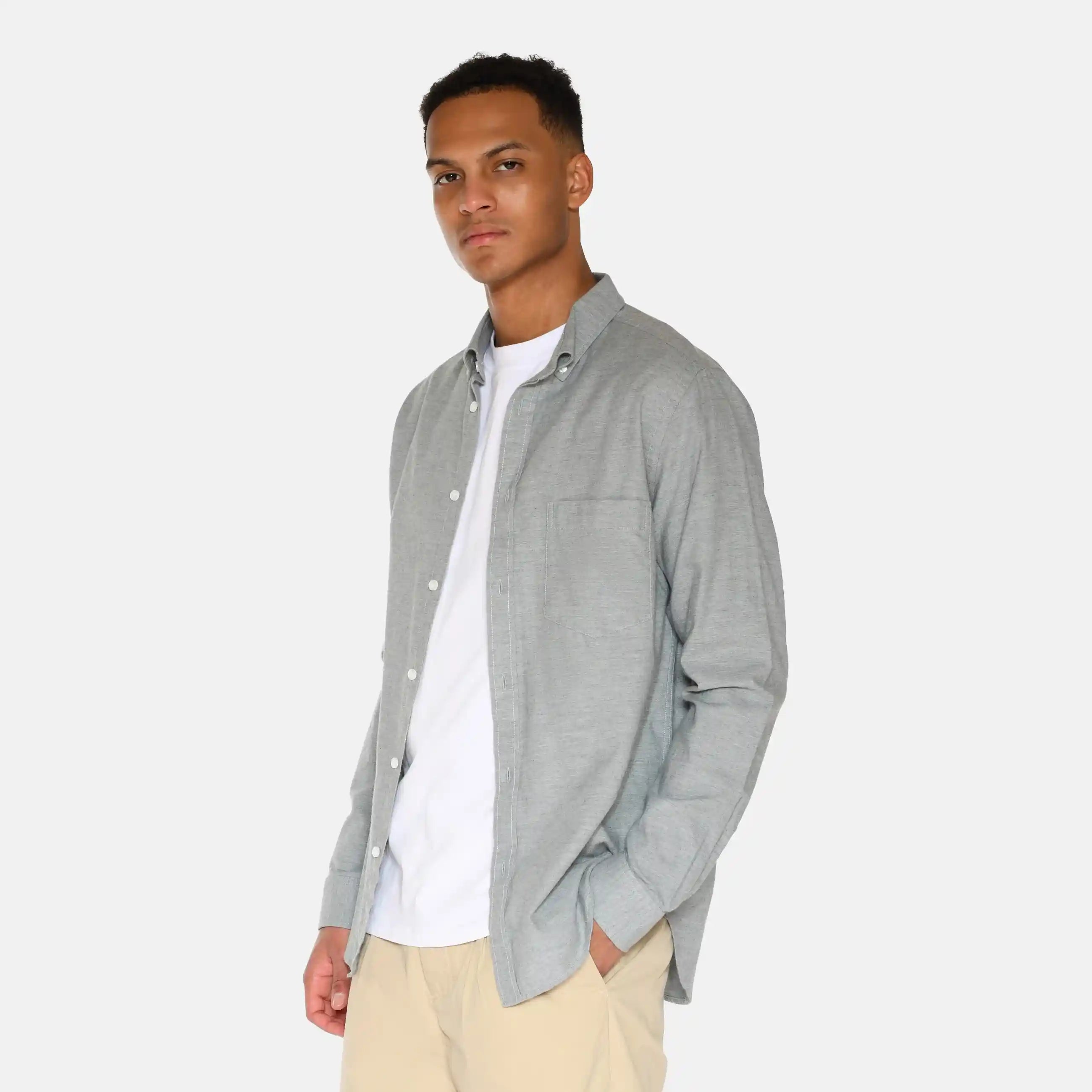 Minimum Colt Shirt, grey mist