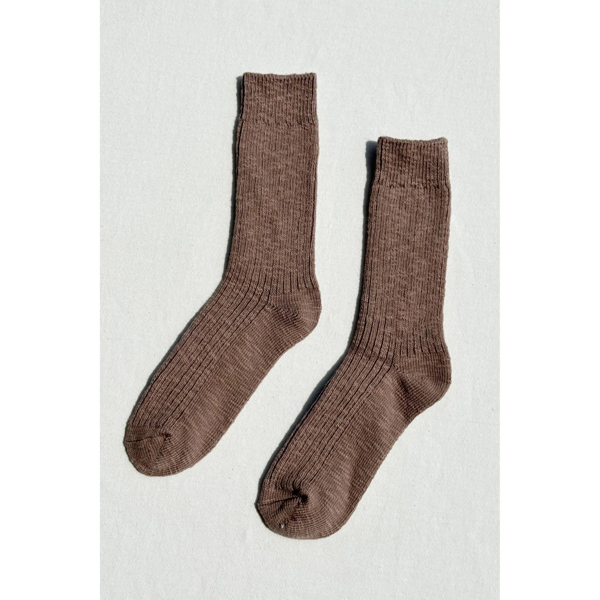 Le Bon Shoppe Cottage Socks, flax — available at Norwood