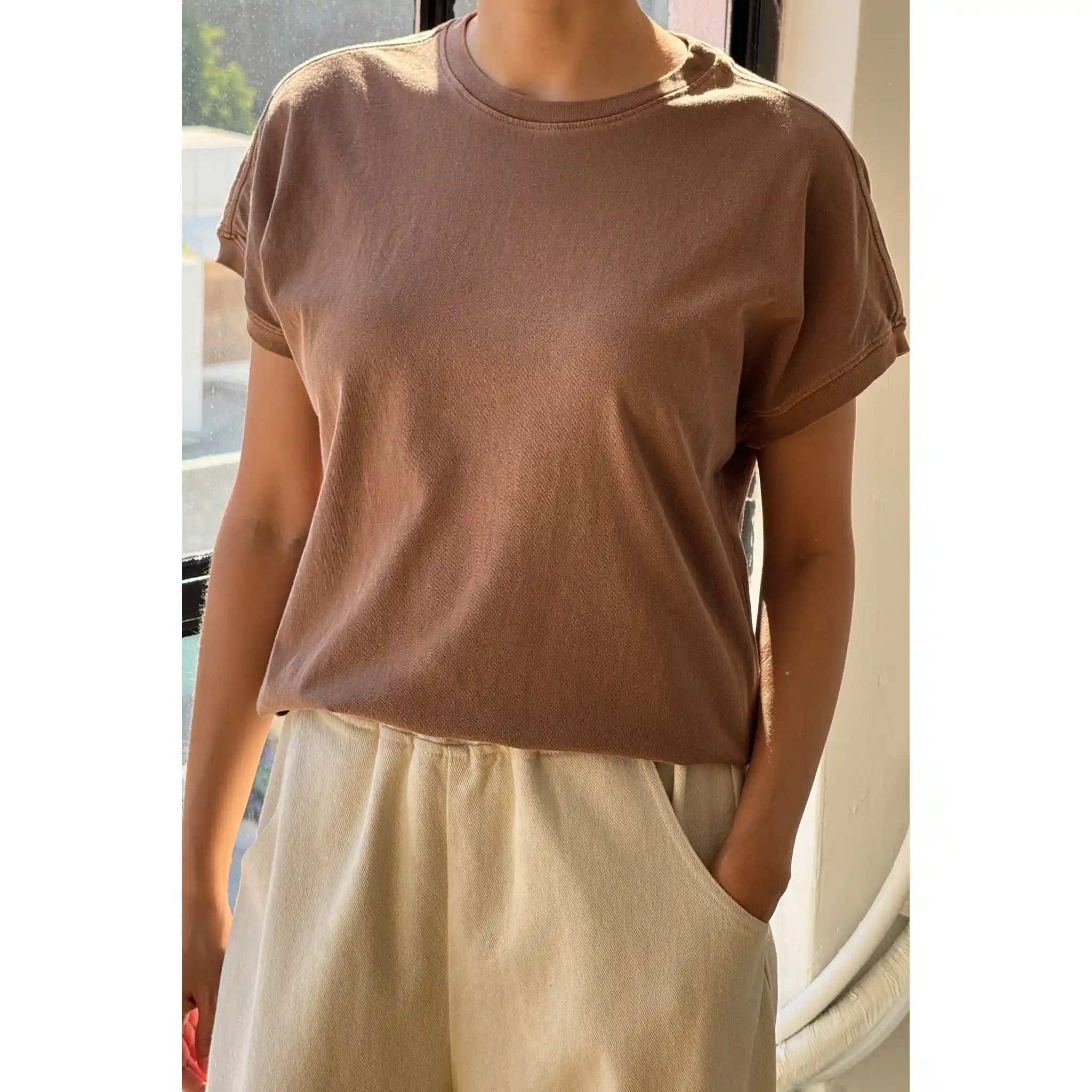 Le Bon Shoppe Ease Tee, chocolate