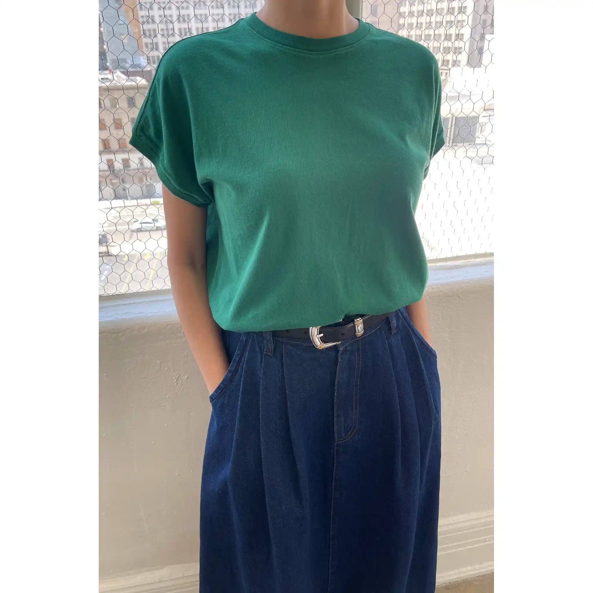 Le Bon Shoppe Ease Tee, deep green