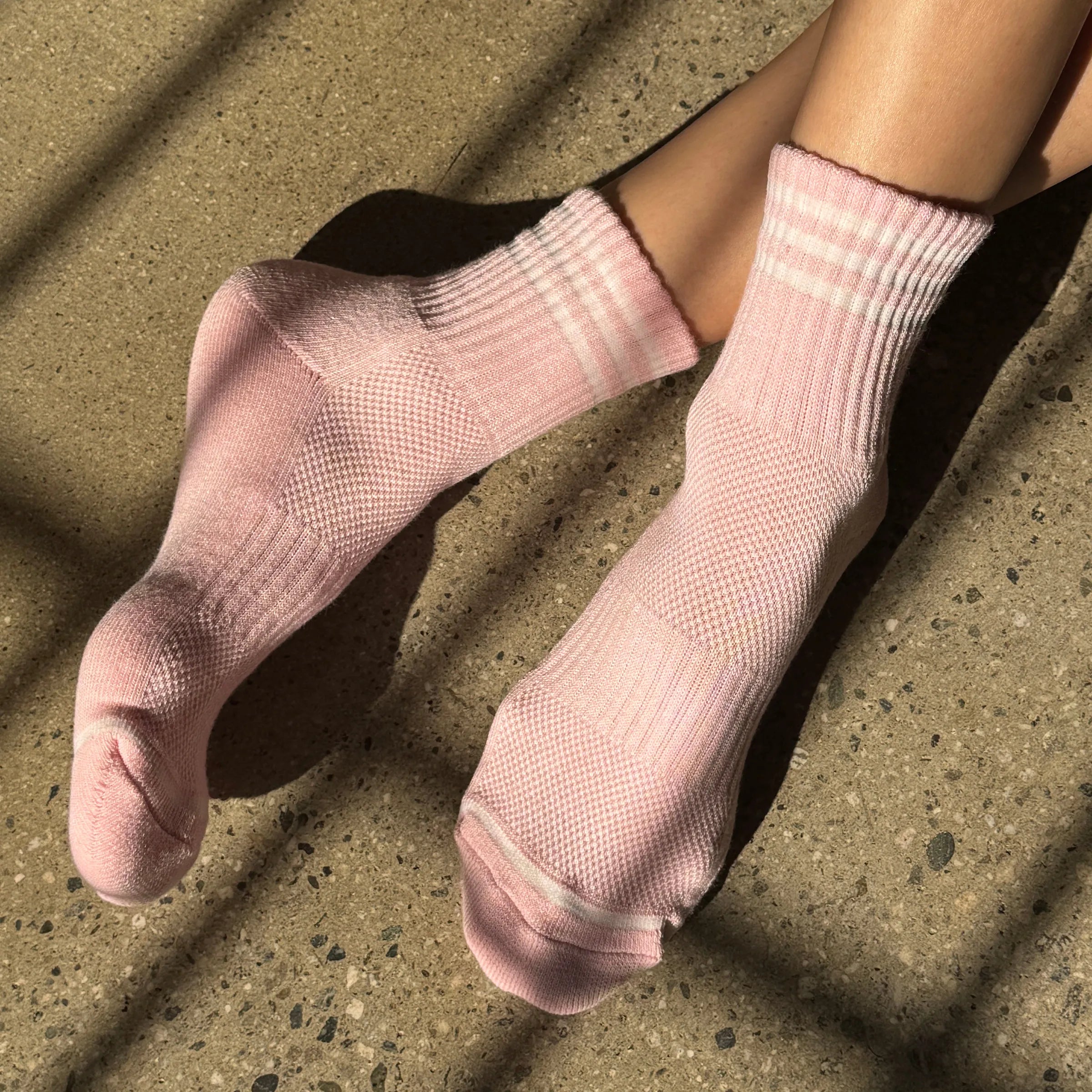 Le Bon Shoppe Girlfriend Socks, peony — available at Norwood