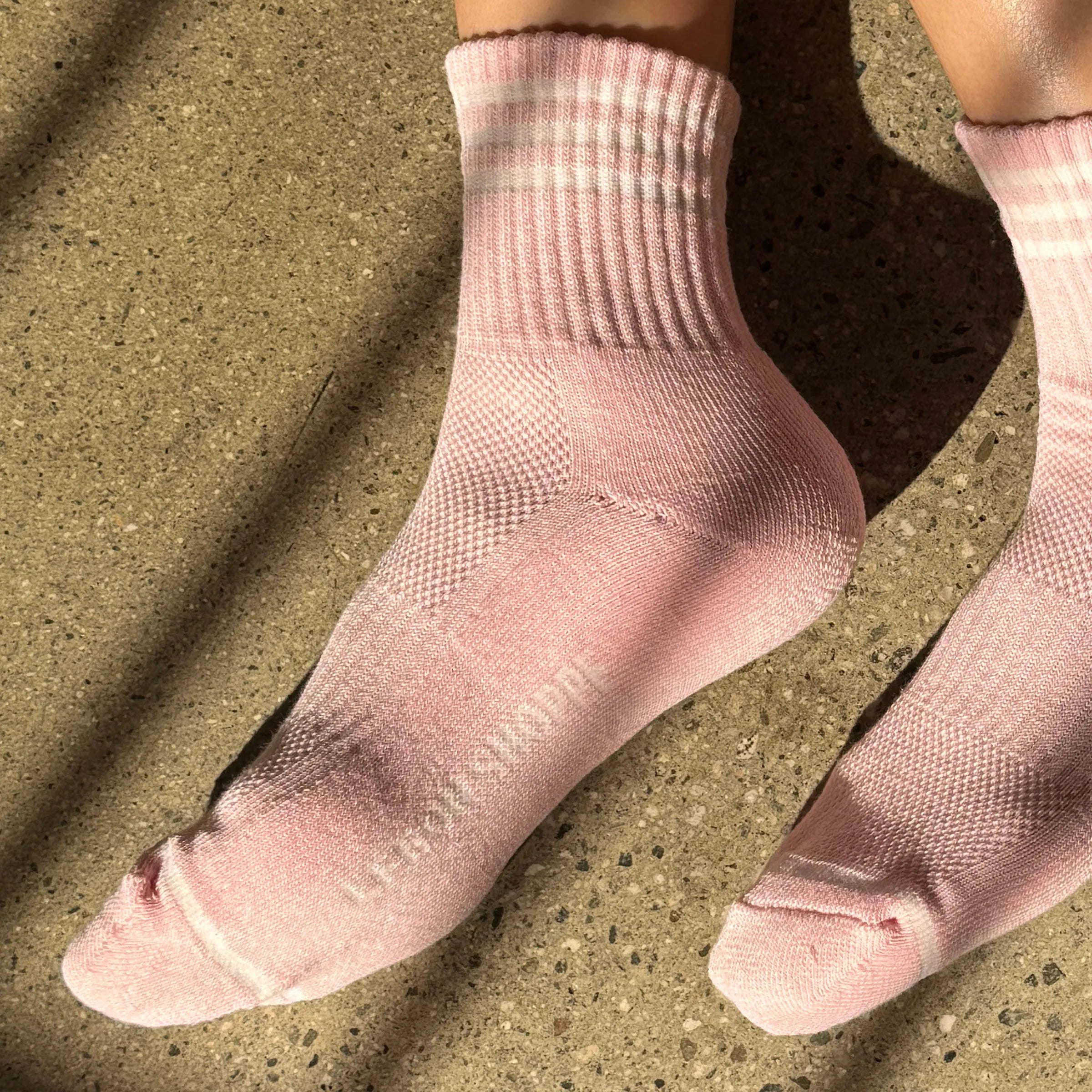 Le Bon Shoppe Girlfriend Socks, peony — available at Norwood