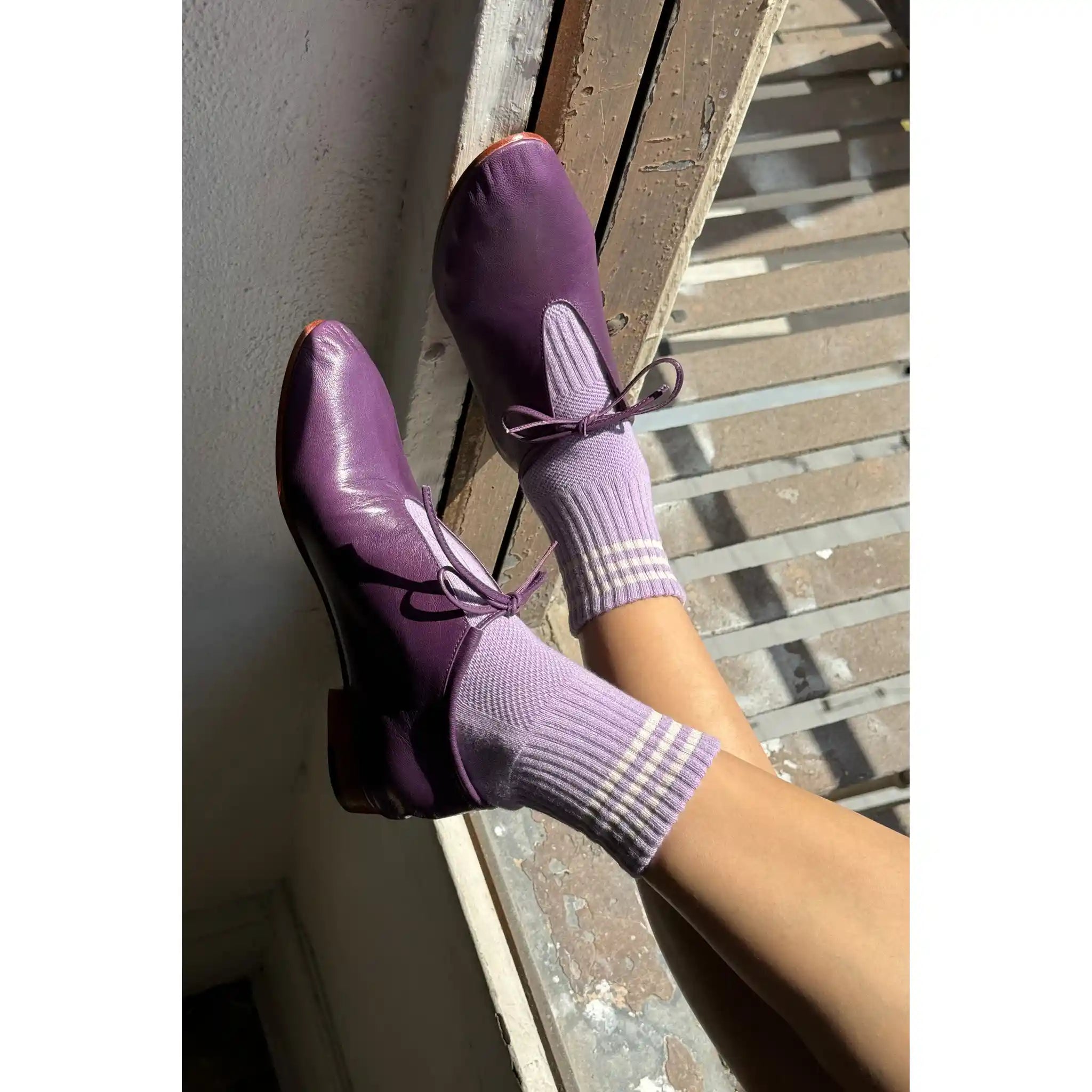 Le Bon Shoppe Girlfriend Socks, iris