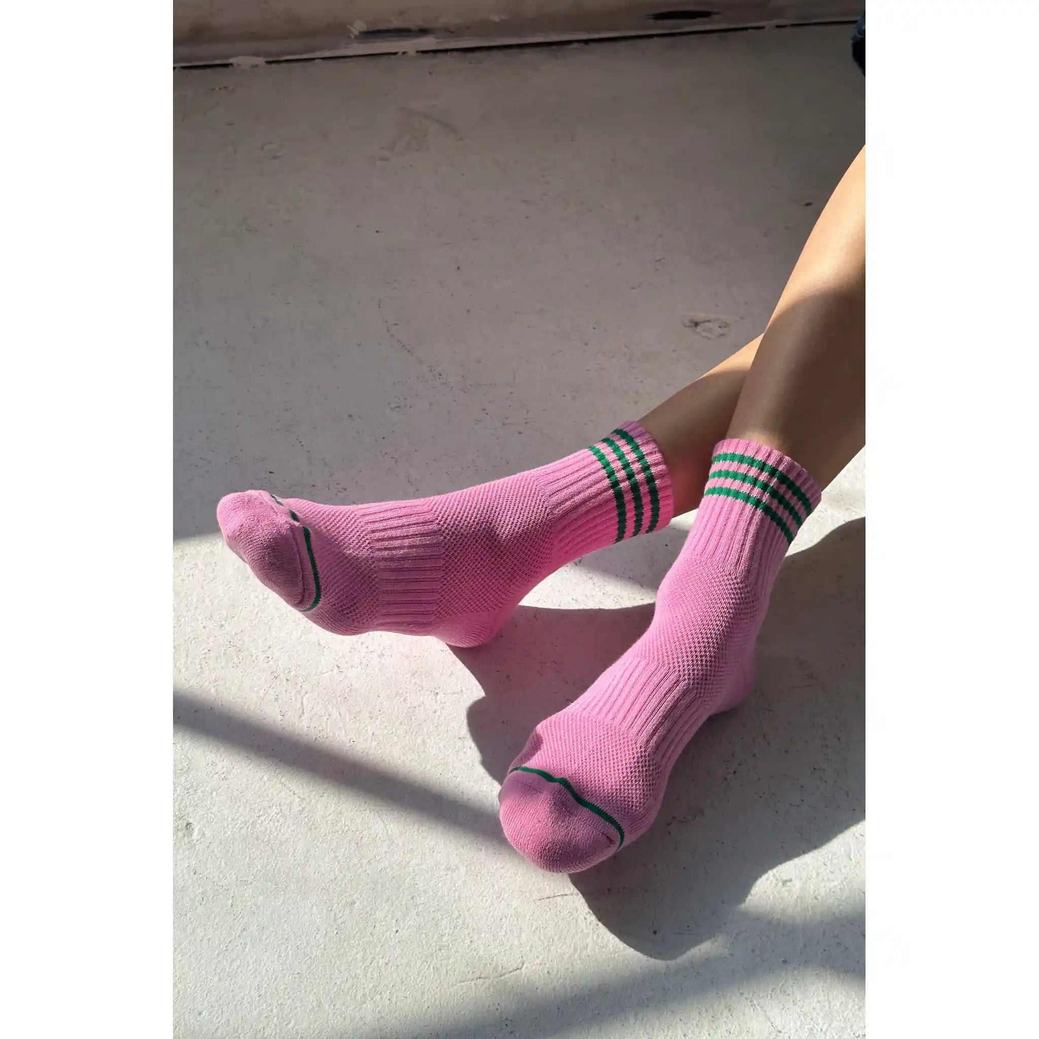 Le Bon Shoppe Girlfriend Socks, rose pink