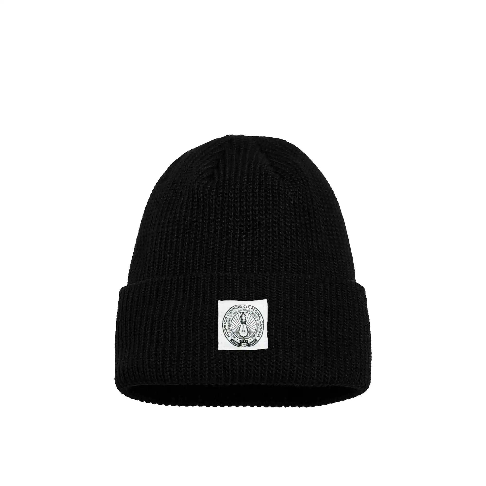 Norwood Light Bulb cotton beanie, black