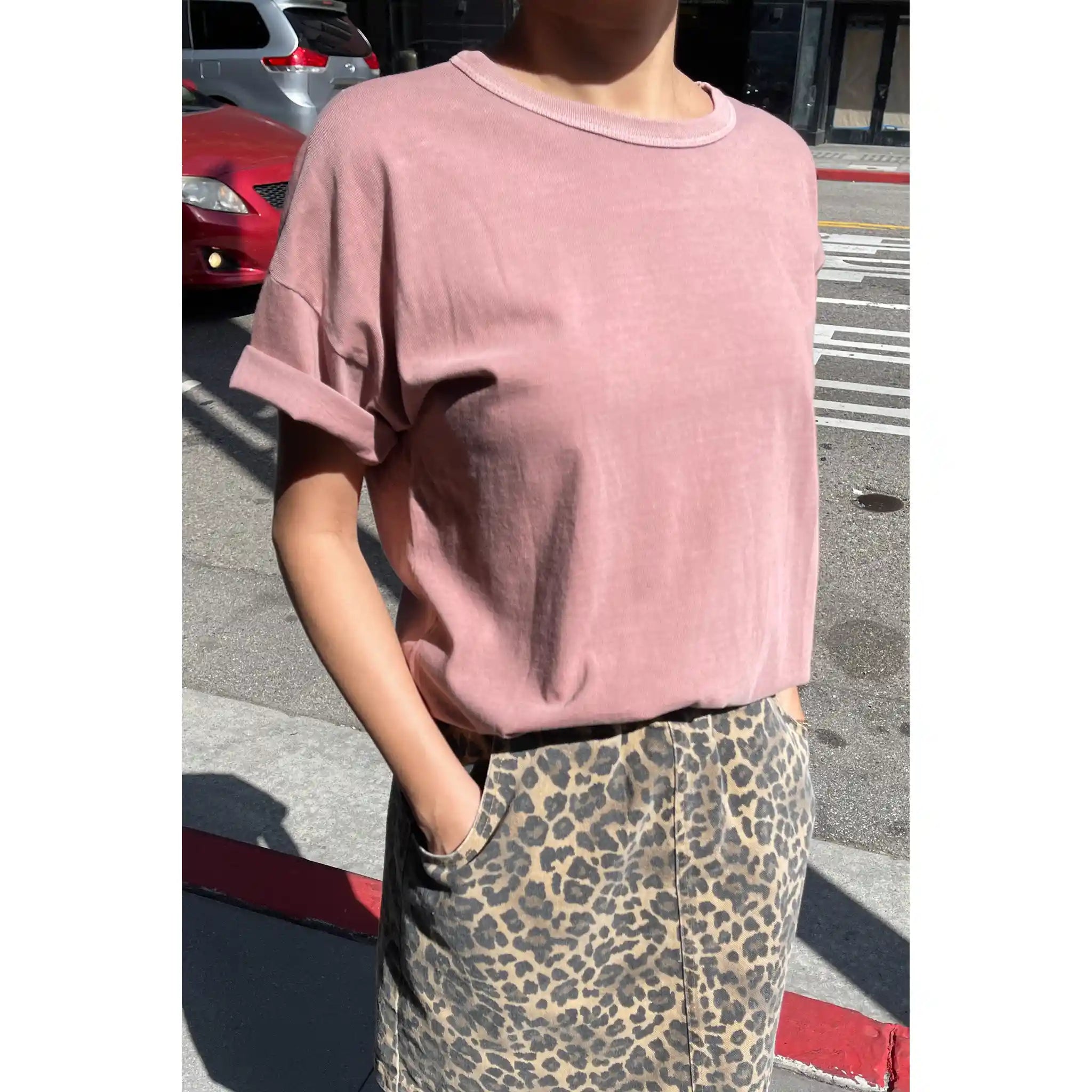 Le Bon Shoppe Her Tee, dried rose