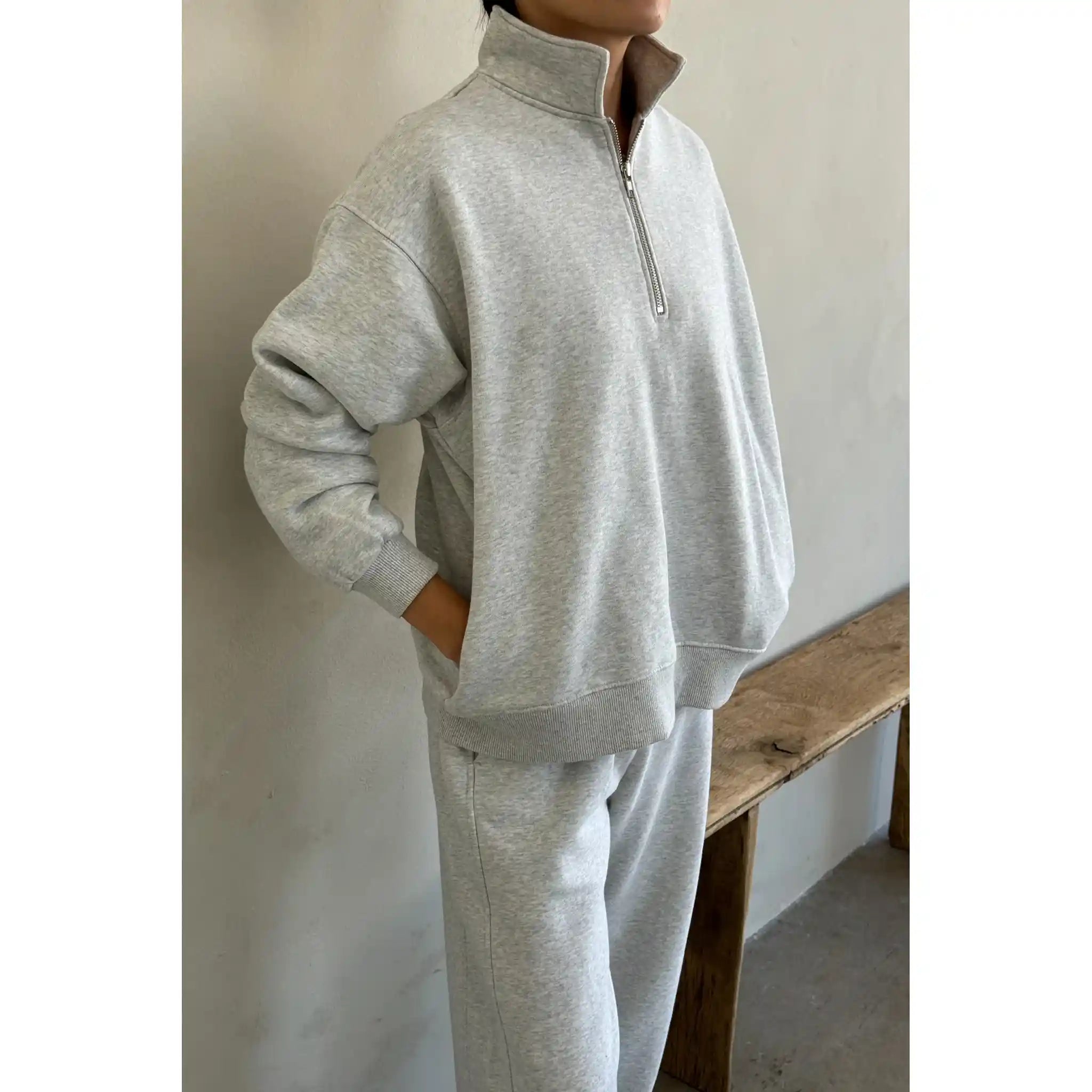 Le Bon Shoppe Womens Noah Top, heather grey