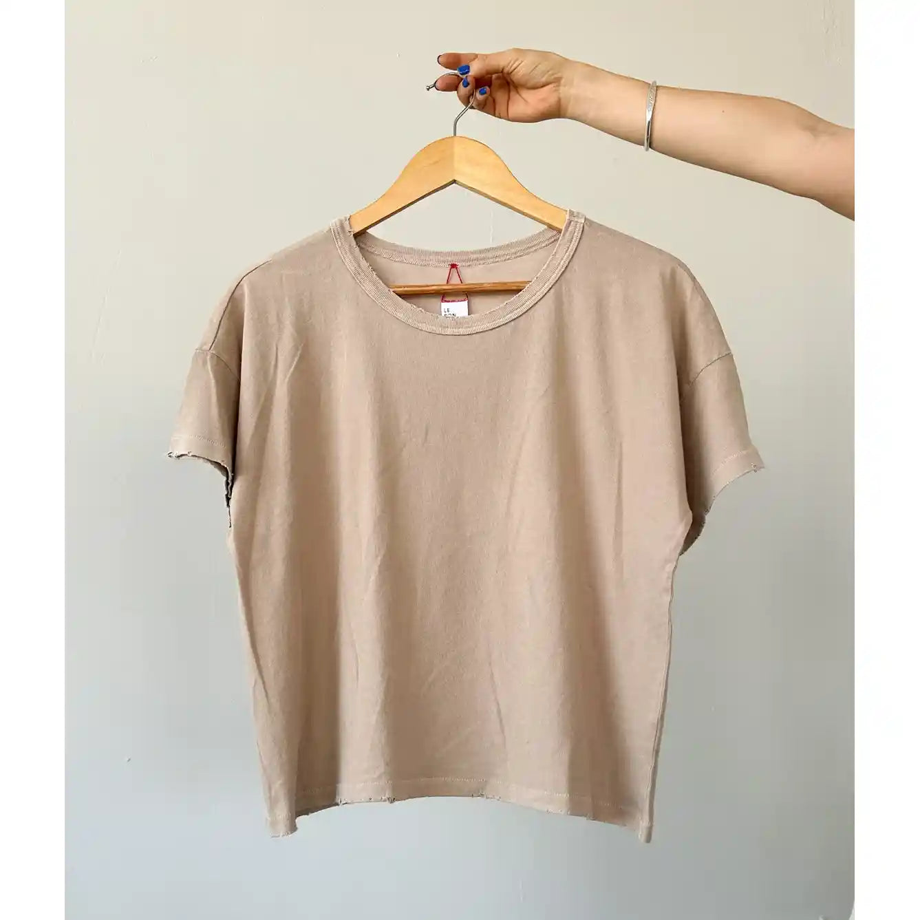 Le Bon Shoppe Womens Fille Tee, mushroom