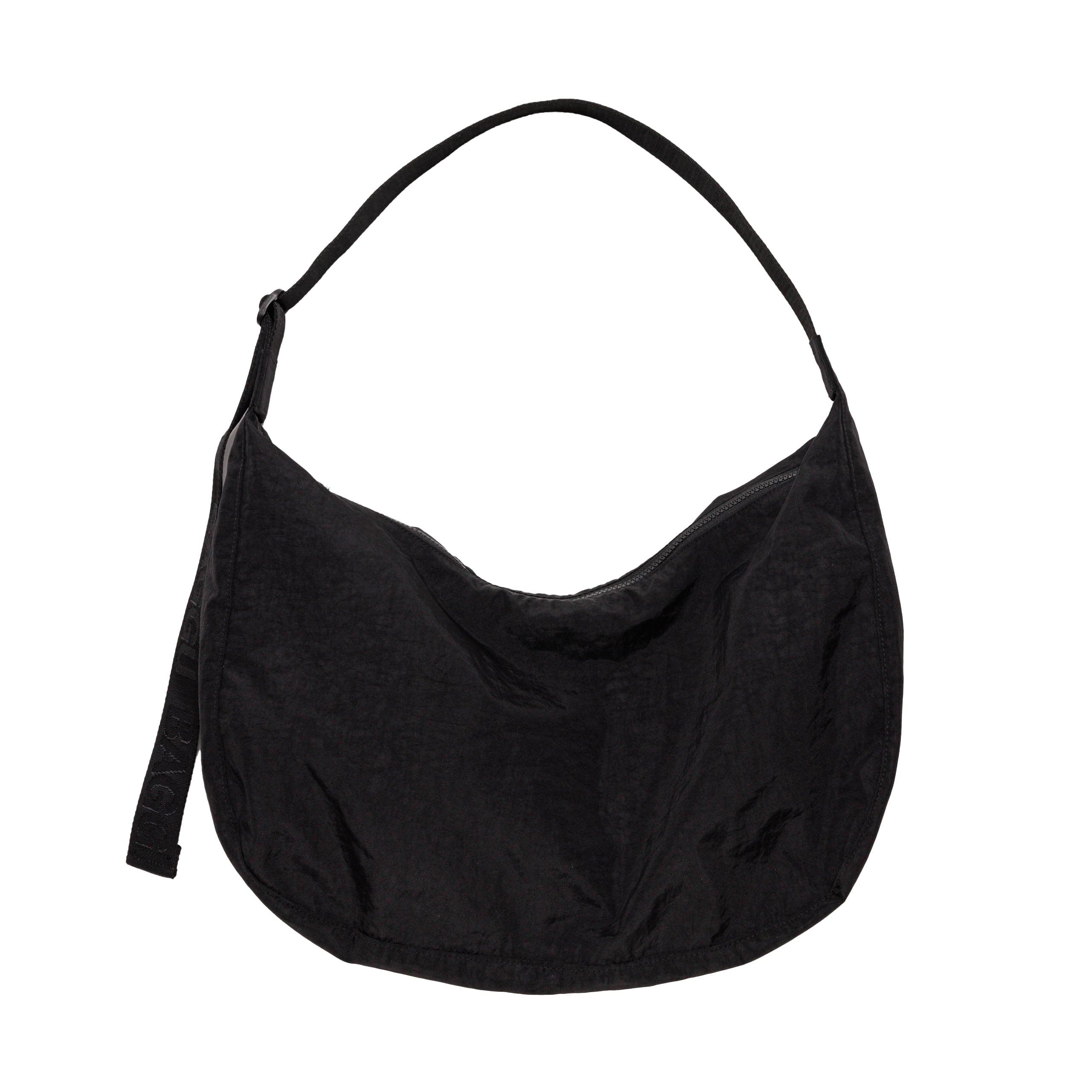 Baggu Large Nylon Crescent Bag, Black