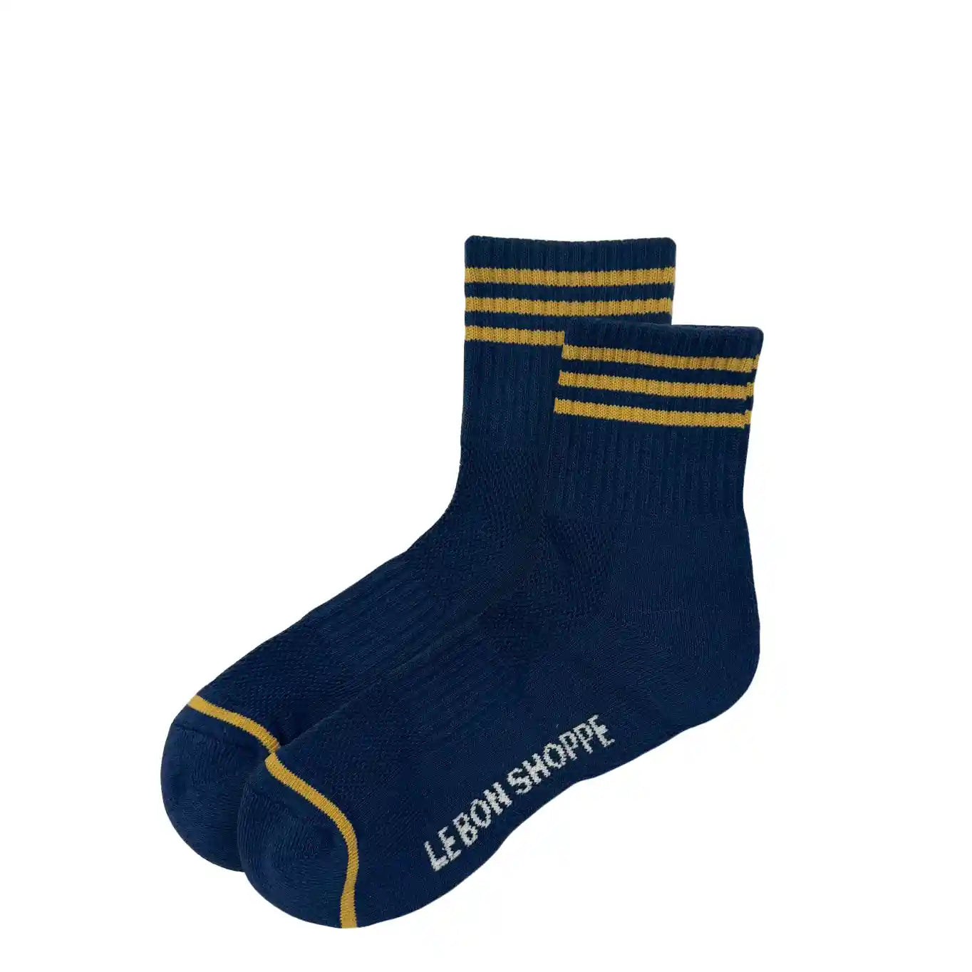 Le Bon Shoppe Womens Girlfriend Socks, navy