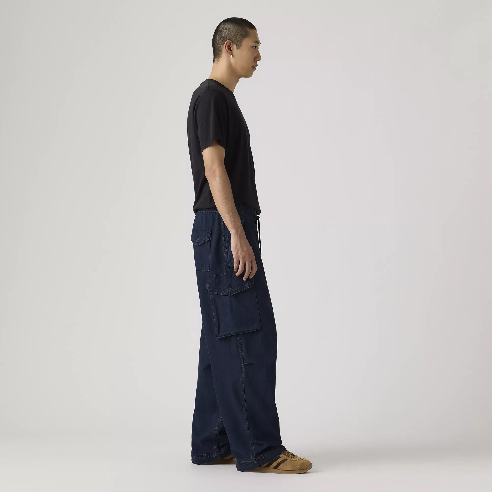 Levi's Baggy Field Cargo, ink smudge — available at Norwood