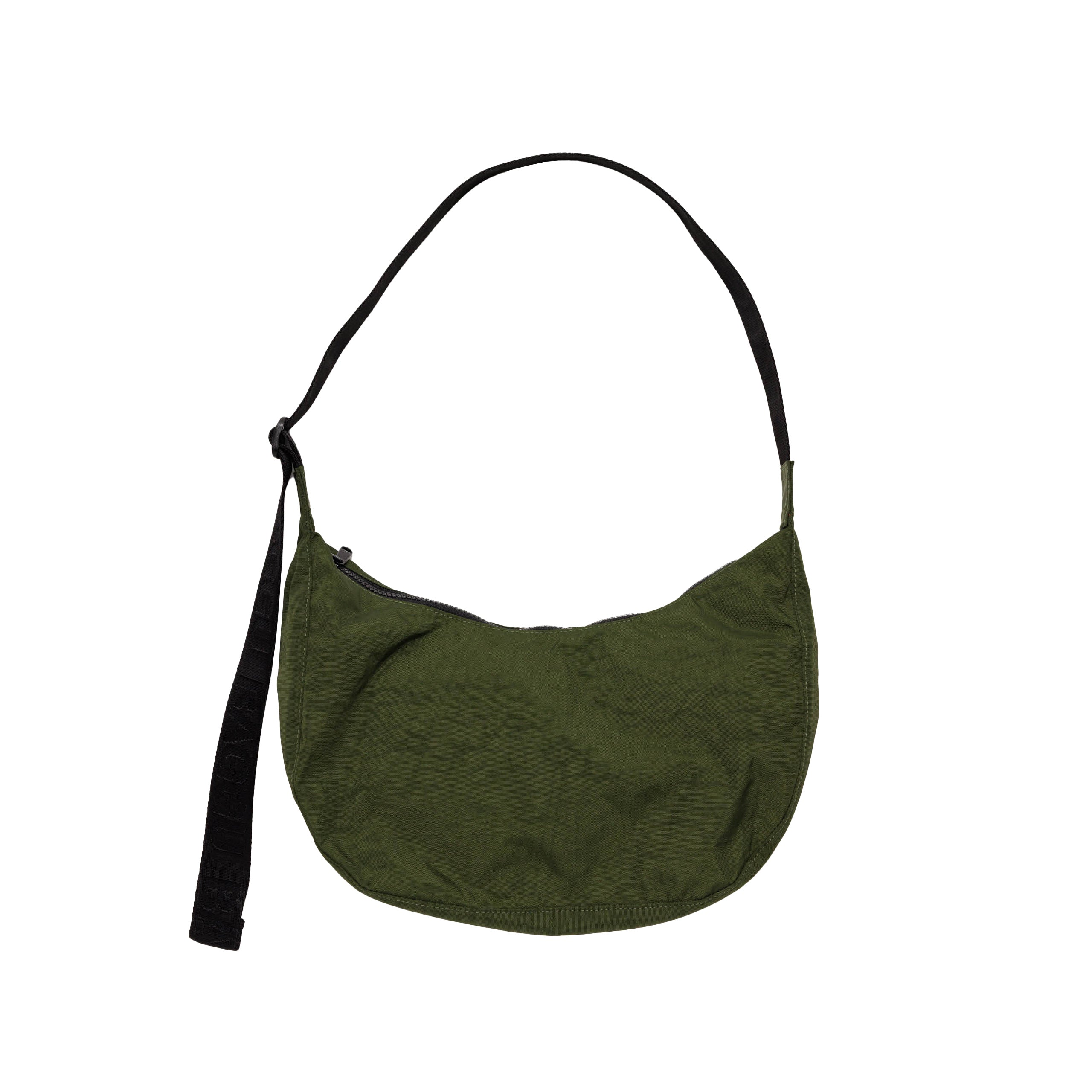 Baggu Medium Nylon Crescent Bag, Bay Laurel