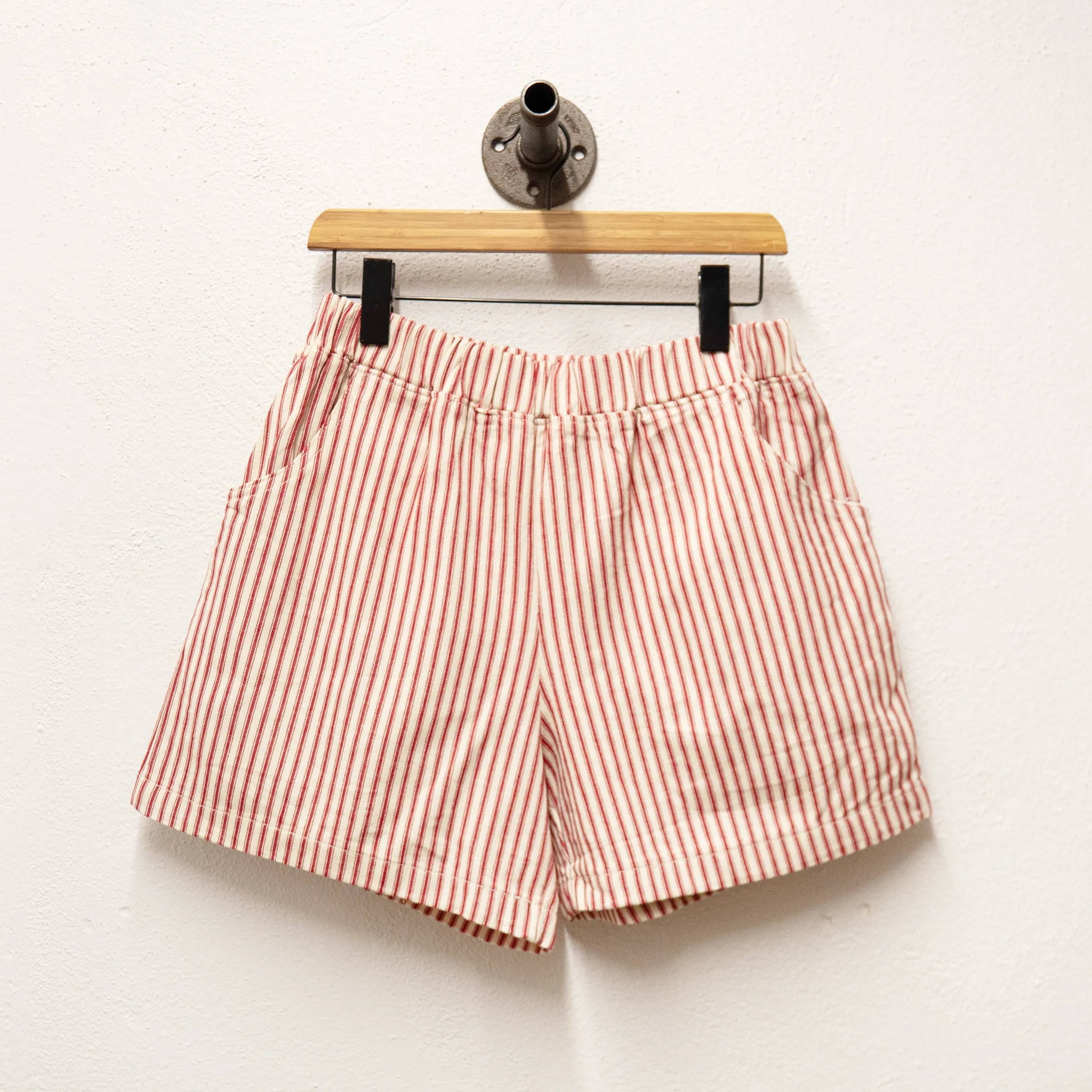 CUB Alia Shorts, red stripe — available at Norwood