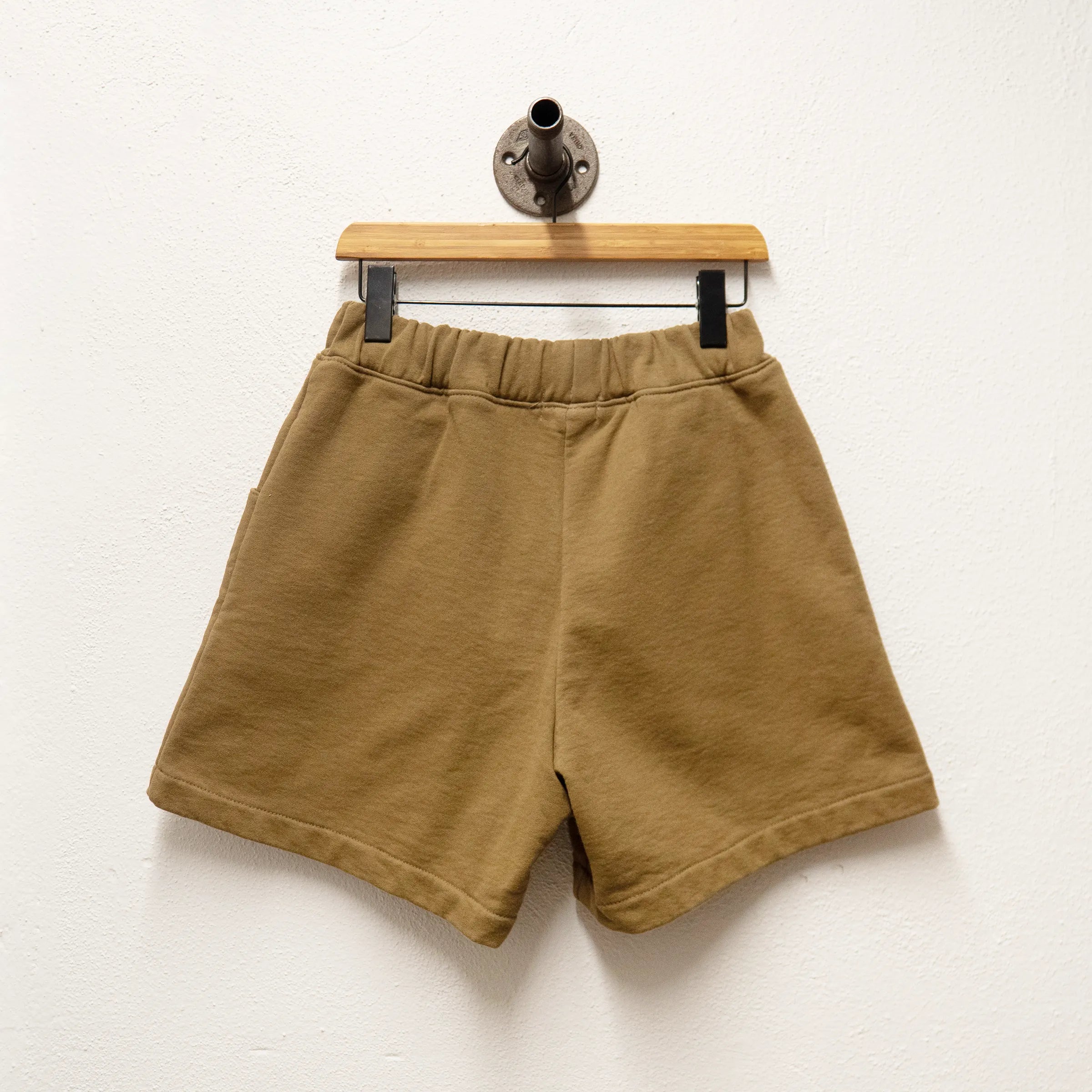 CUB Alia Shorts, tobacco french terry — available at Norwood