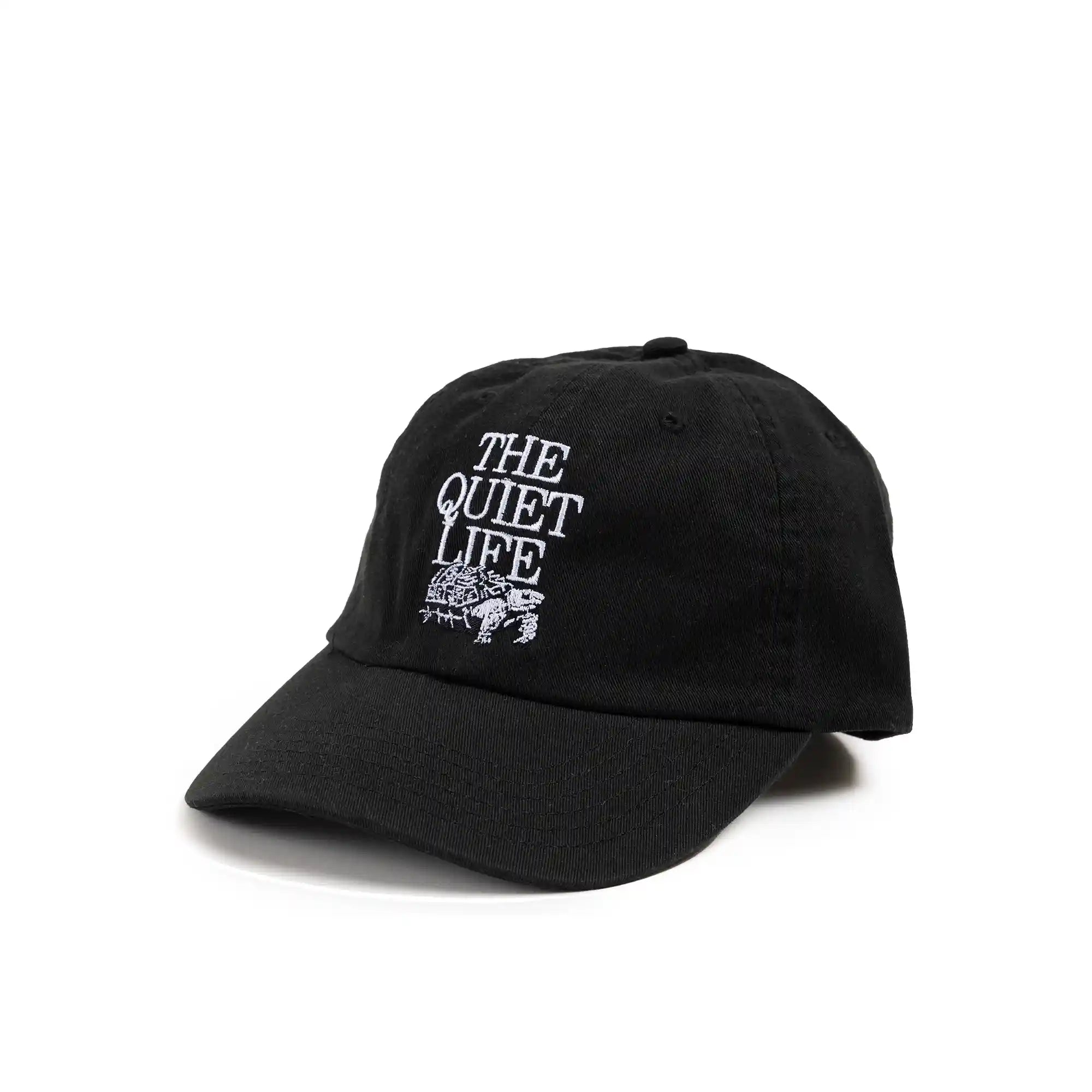 The Quiet Life Turtle Dad Hat, black