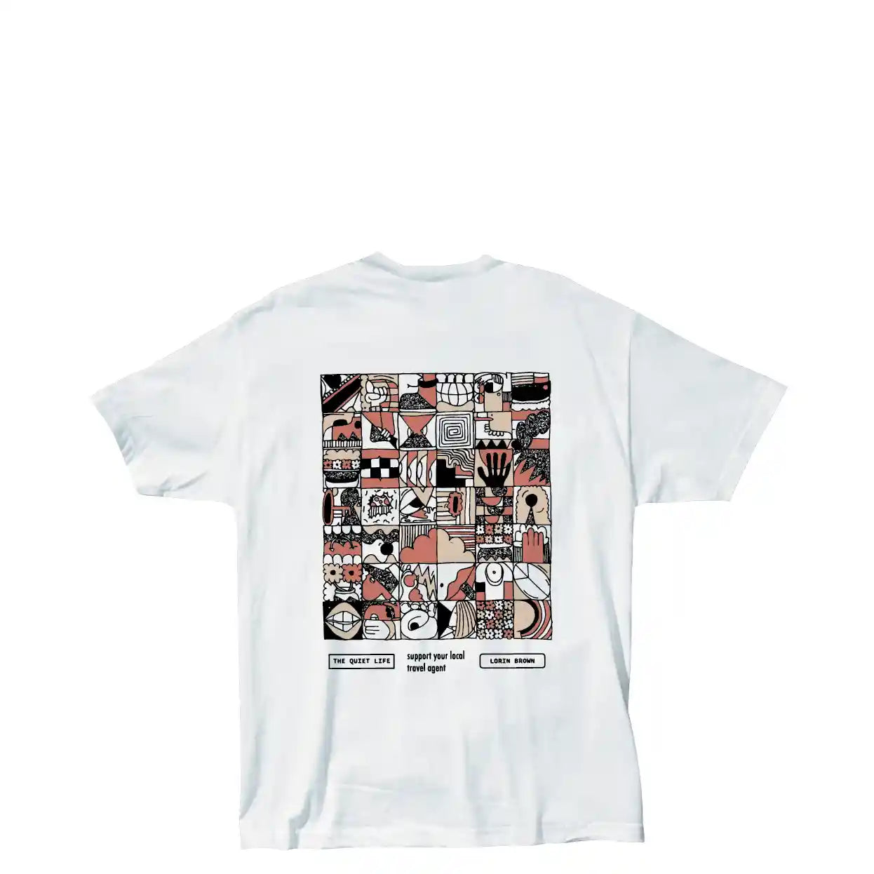 The Quiet Life Lorin Brown T, white