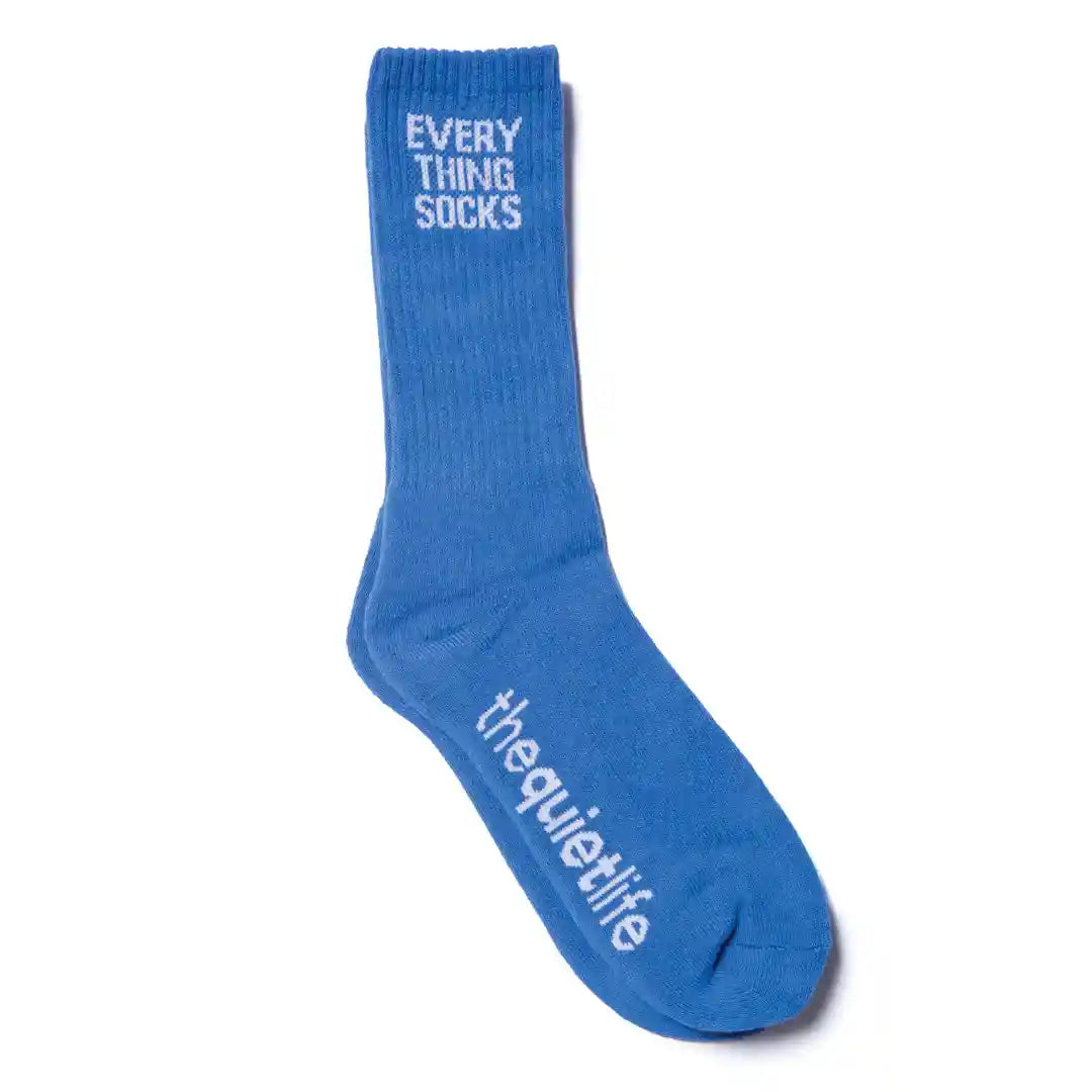 The Quiet Life Everything Socks, royal blue