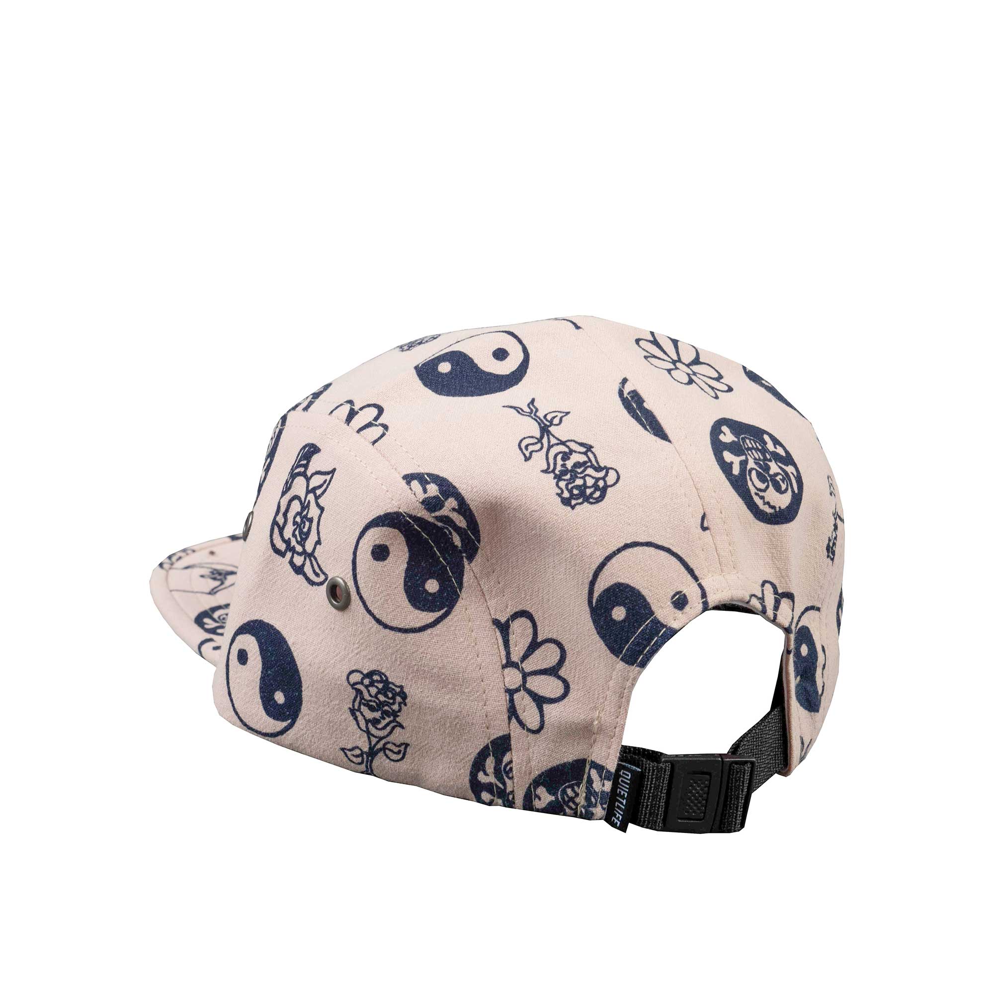 The Quiet Life Louis 5 Panel Camper Hat, Pink — available at Norwood
