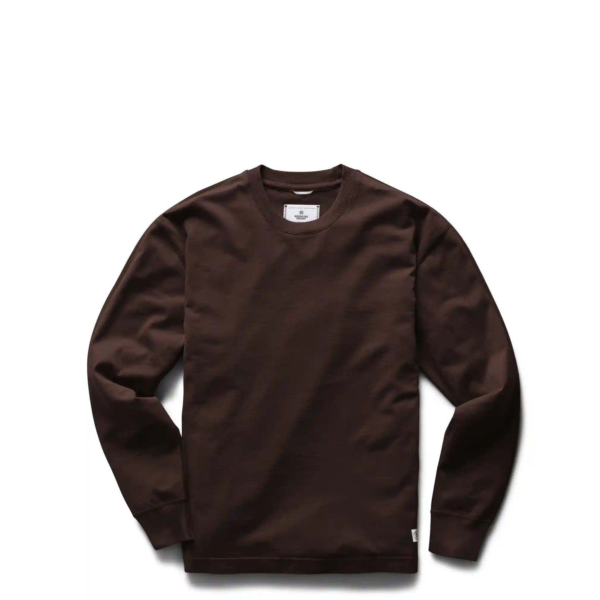 Reigning Champ Midweight Jersey Long Sleeve, sable