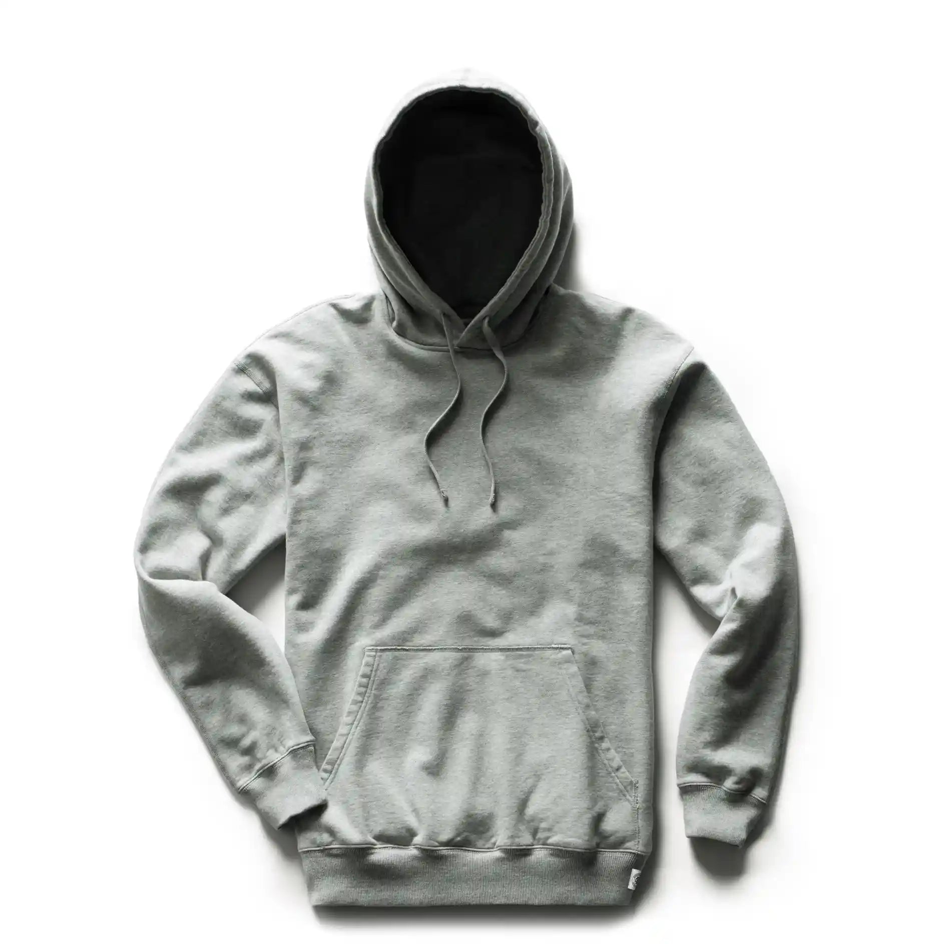 Reigning Champ Midweight Terry Relaxed Hoodie, heather grey