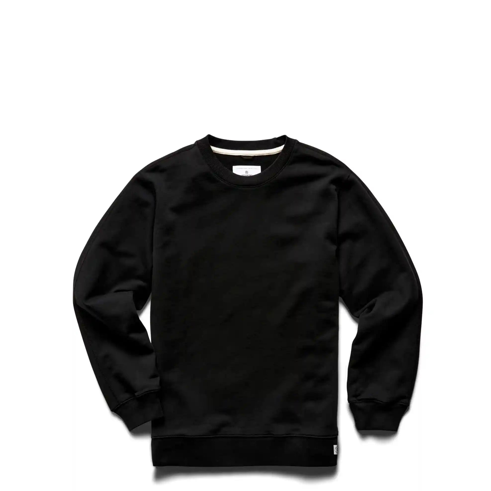 Reigning Champ Midweight Terry Classic Crewneck, black