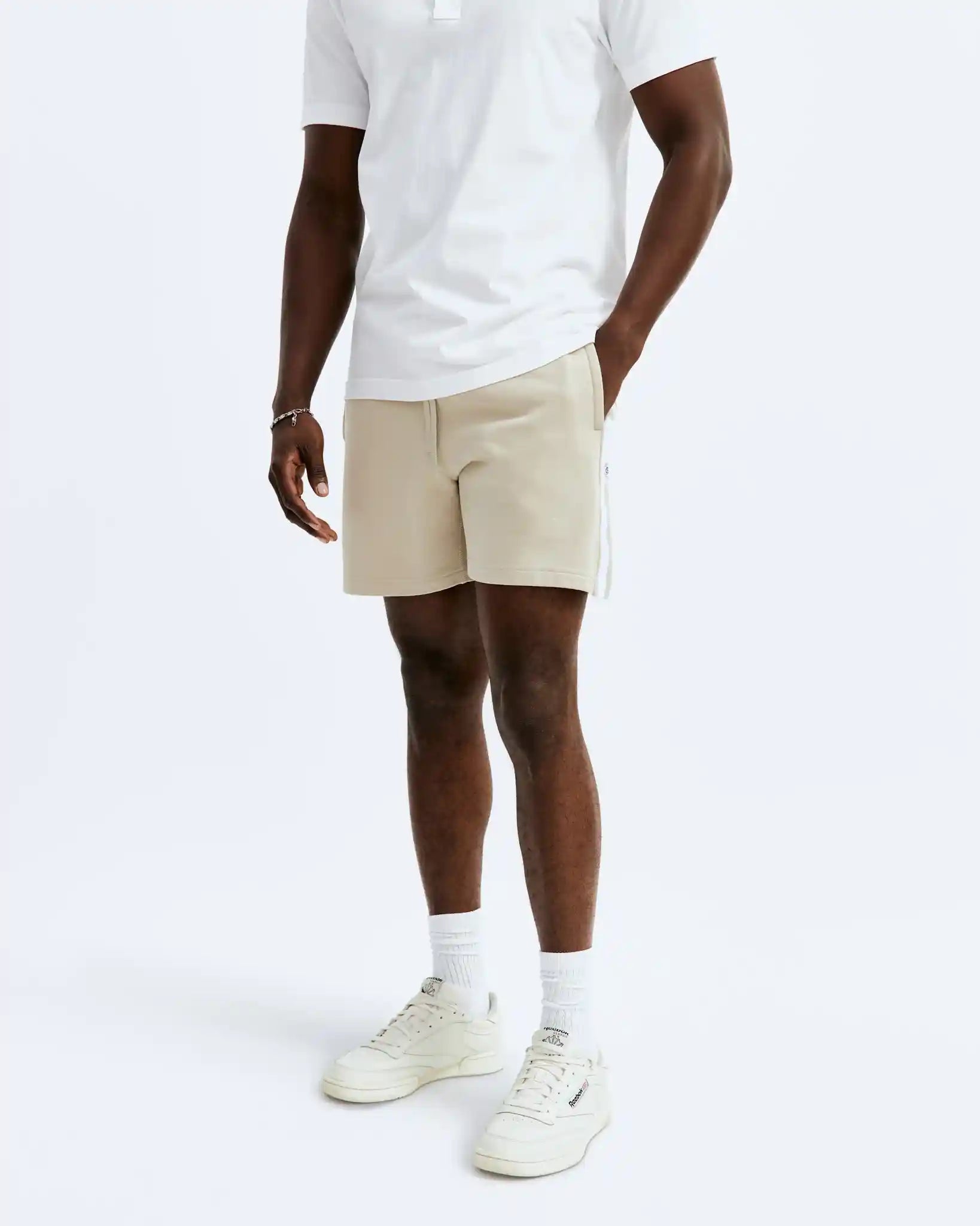 Reigning Champ Side Stripe Short — available at Norwood