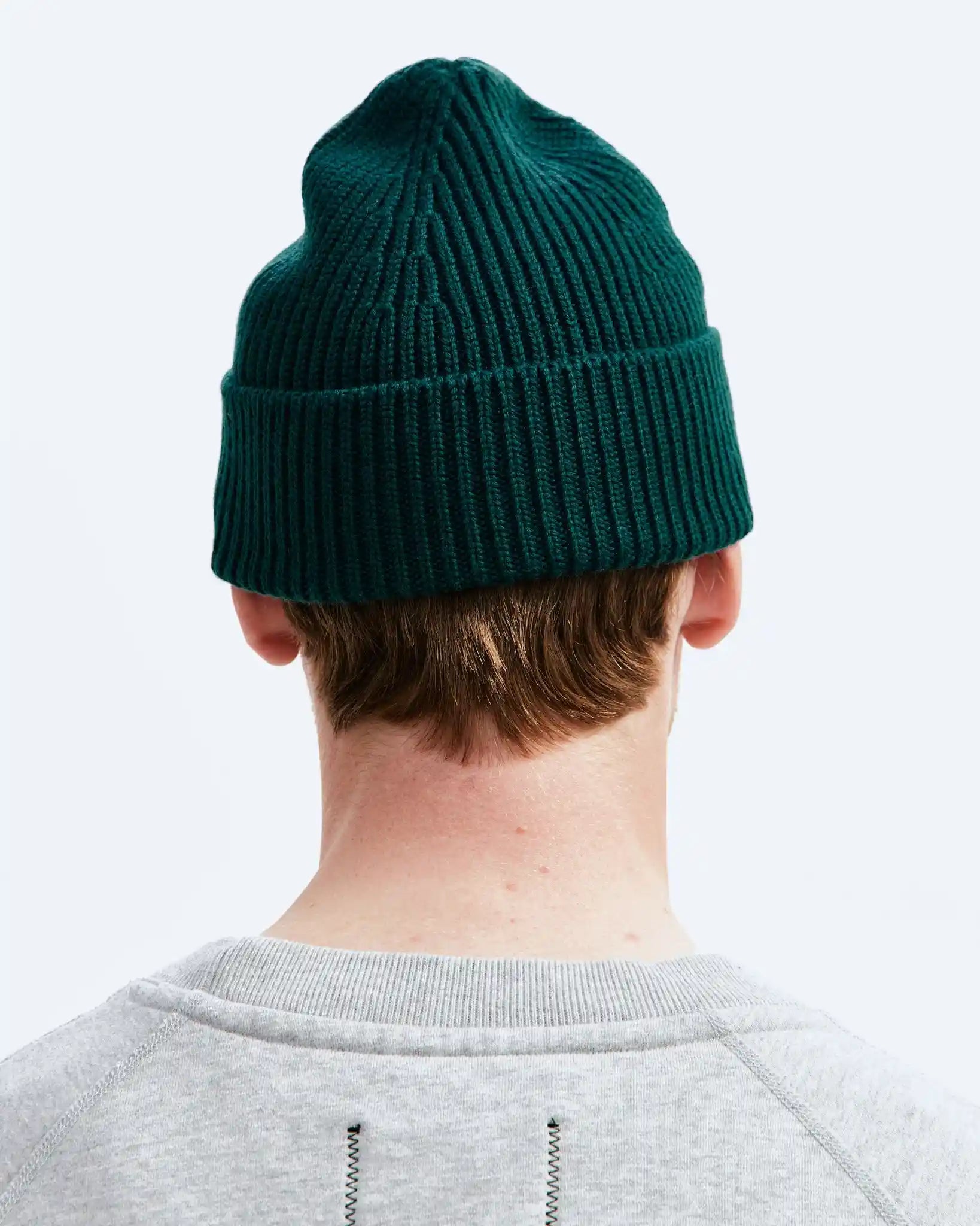 Reigning Champ Watch Cap, british racing green — available at Norwood