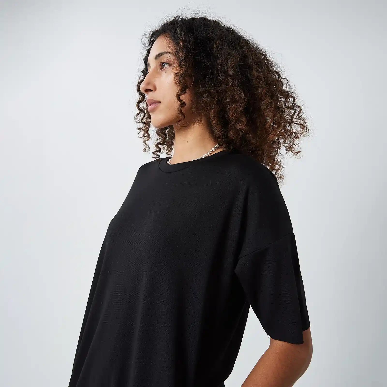 Minimum Womens Regitza 2.0 Short Dress, black — available at Norwood