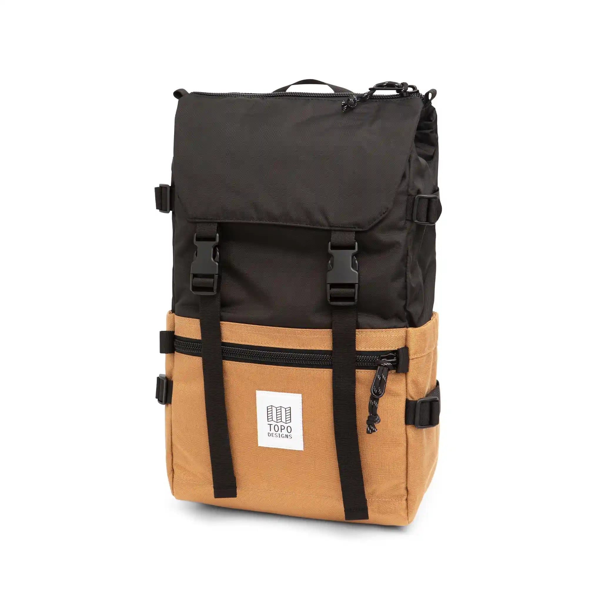 Topo Designs Rover Pack Classic, khaki/black — available at Norwood