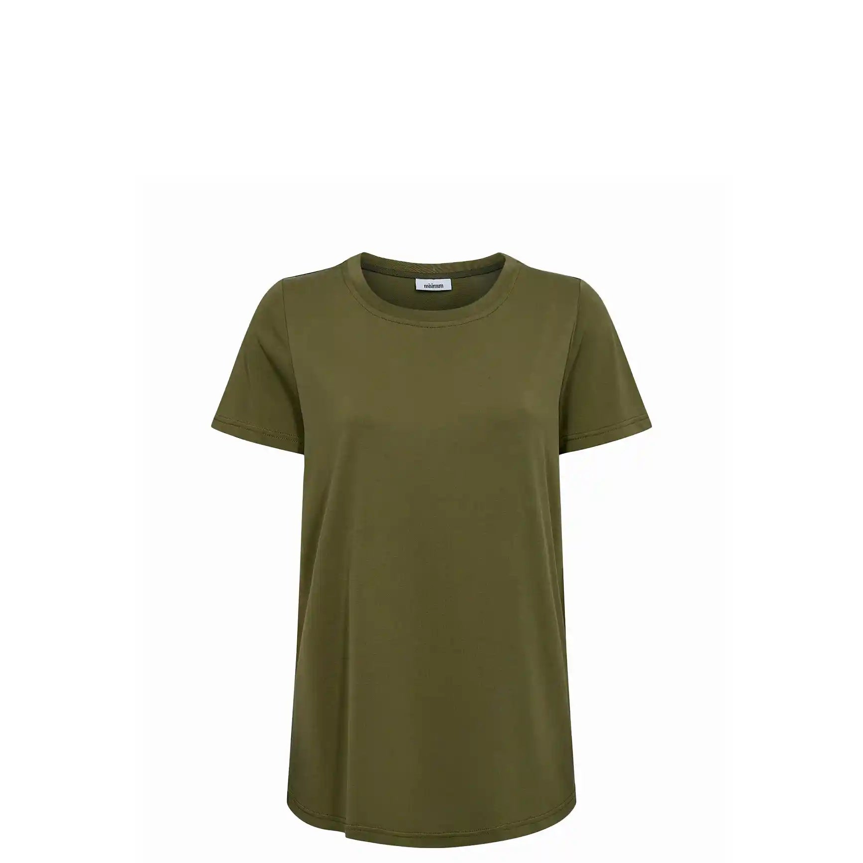 Minimum Womens Rynah 2.0 Short Sleeved T-Shirt, avocado