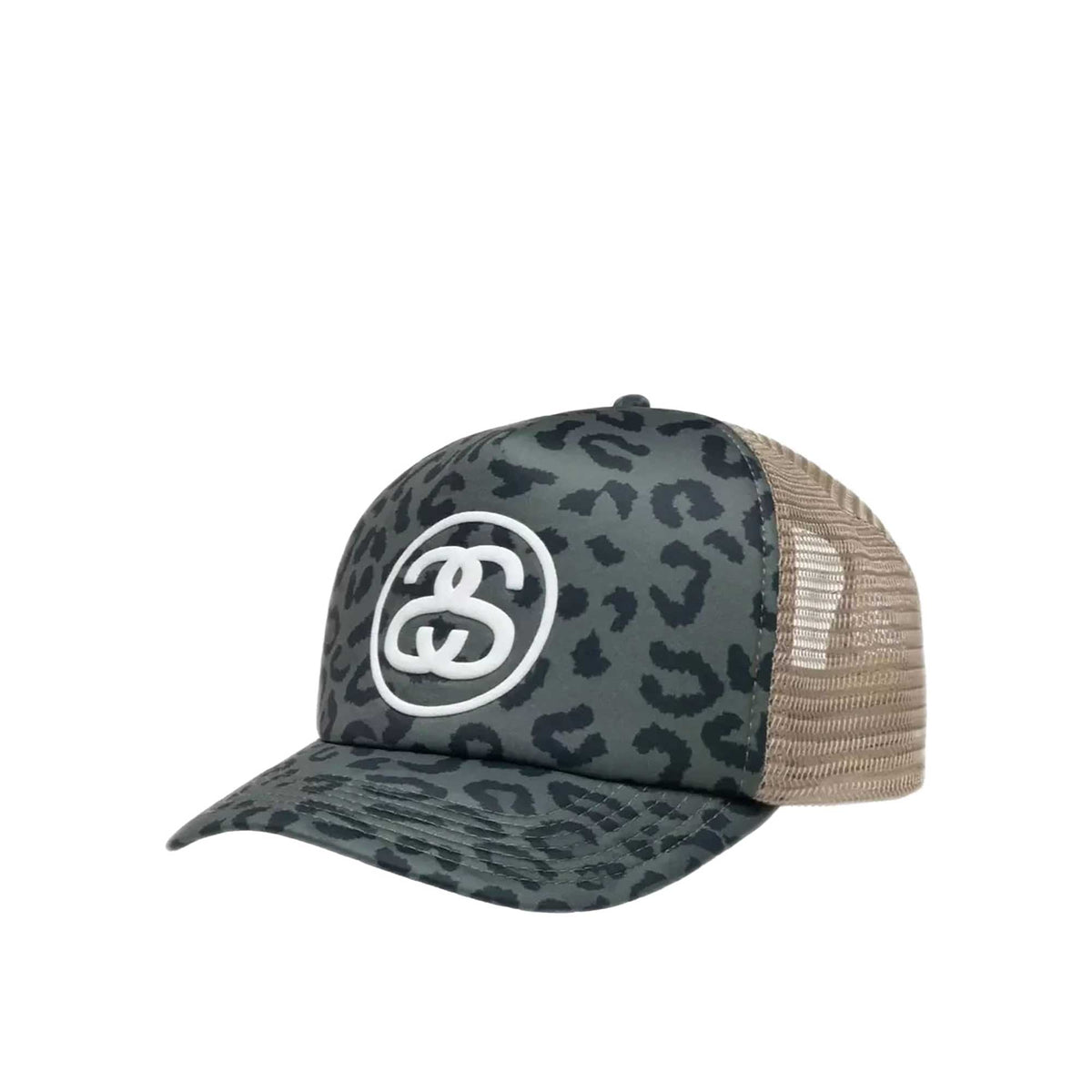 Stussy SS Link Trucker Cap, leopard – Norwood