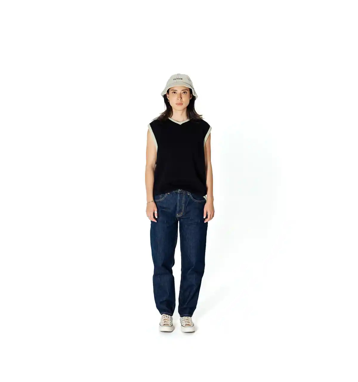 Taikan Knitted Sweater Vest — available at Norwood