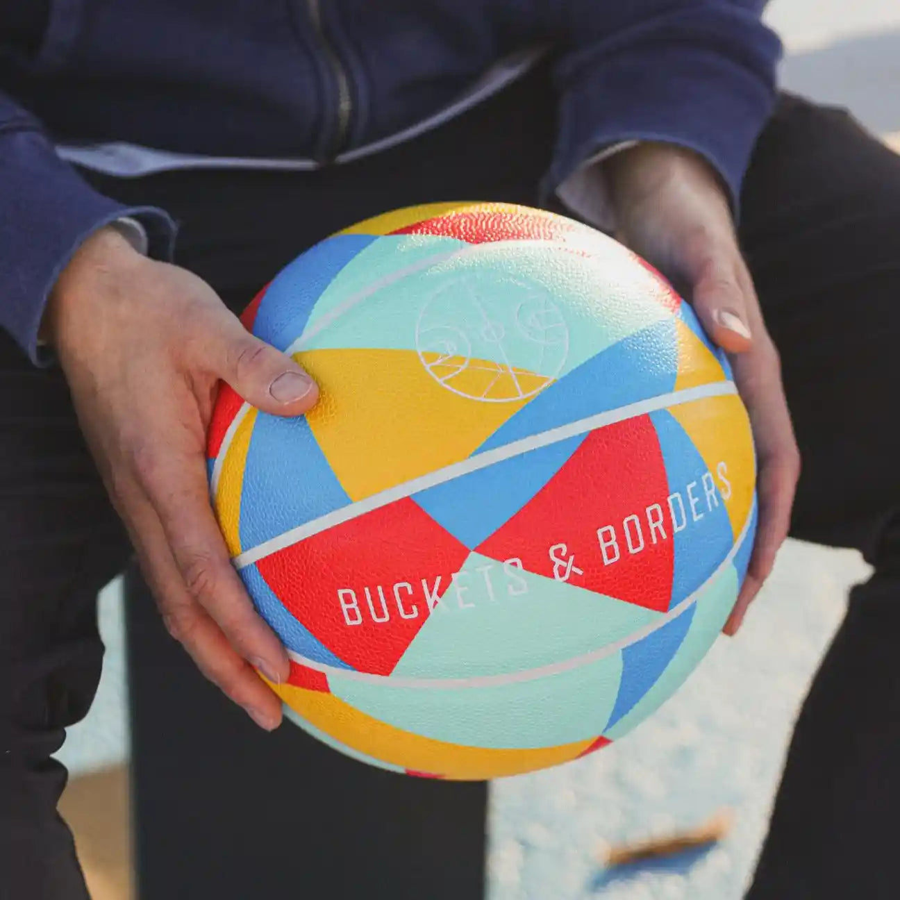 Buckets & Borders "3 Ball" Basketball